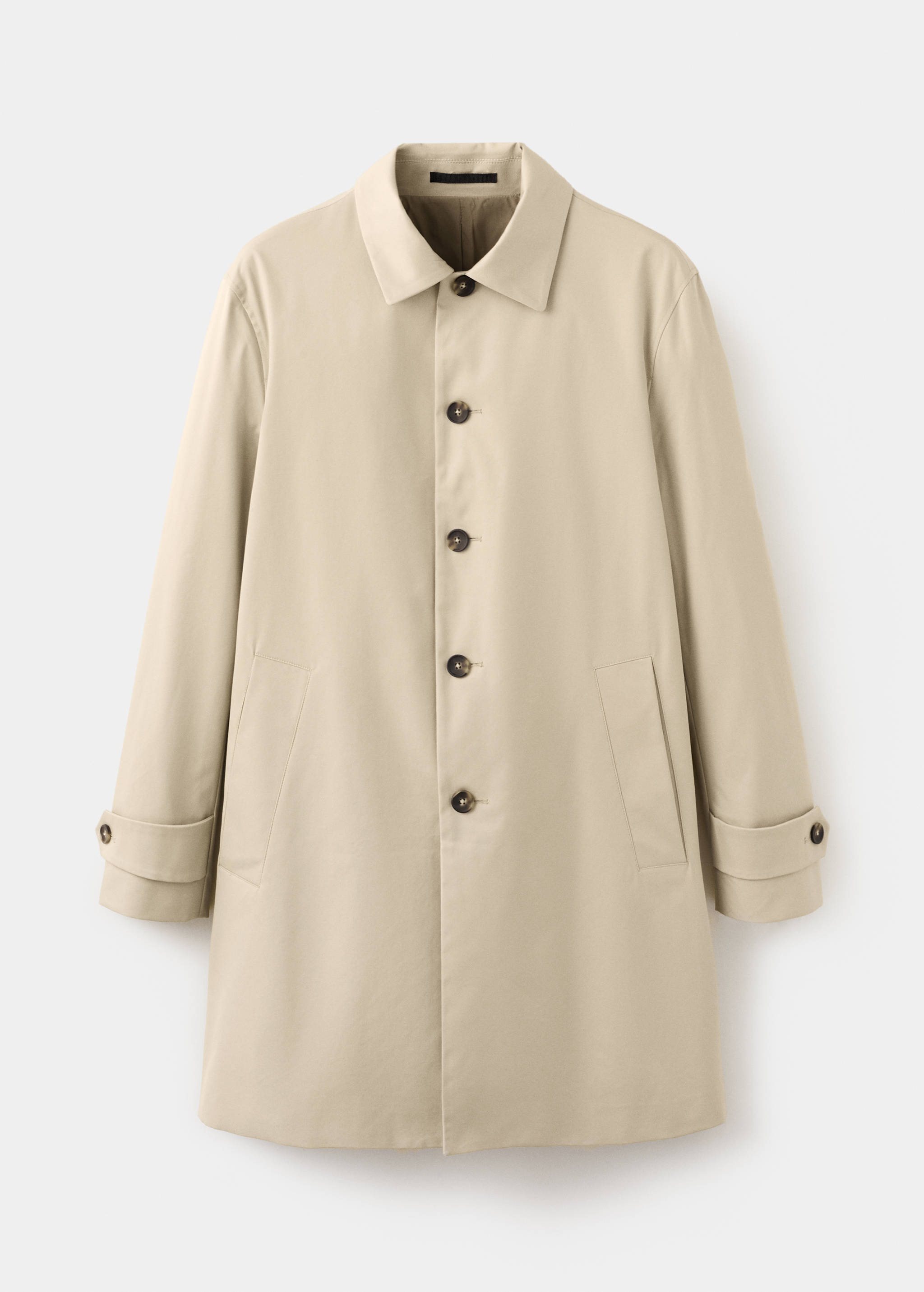 Gabardina water-repellent bolsillos - Artículo sin modelo