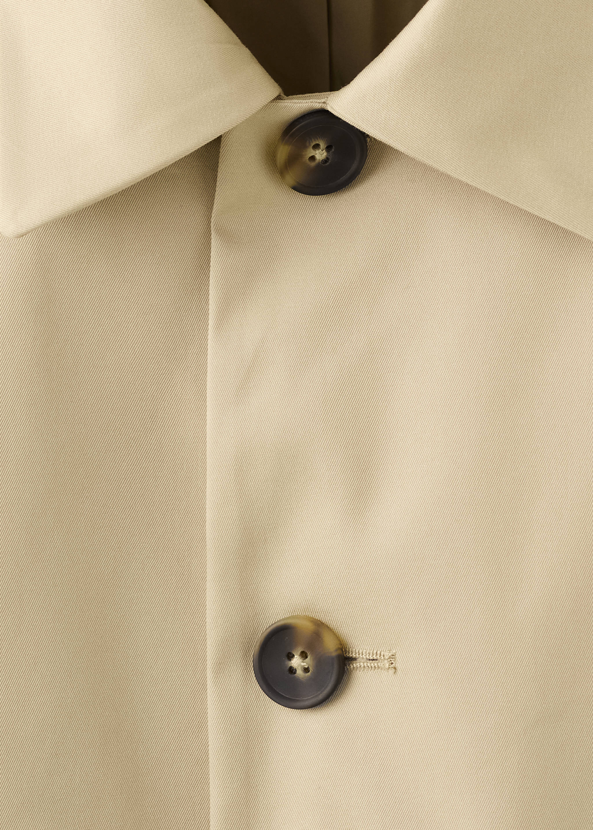 Water-repellent gabardine with pockets - Details of the article 8