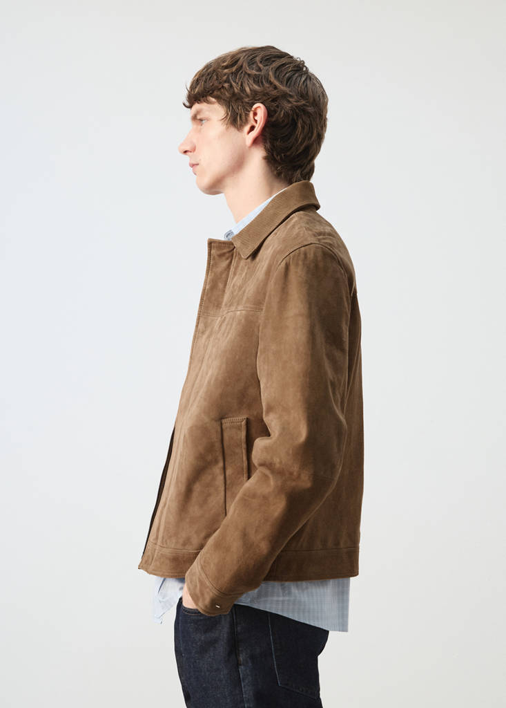 100% leather jacket with pockets - thumbnail 6