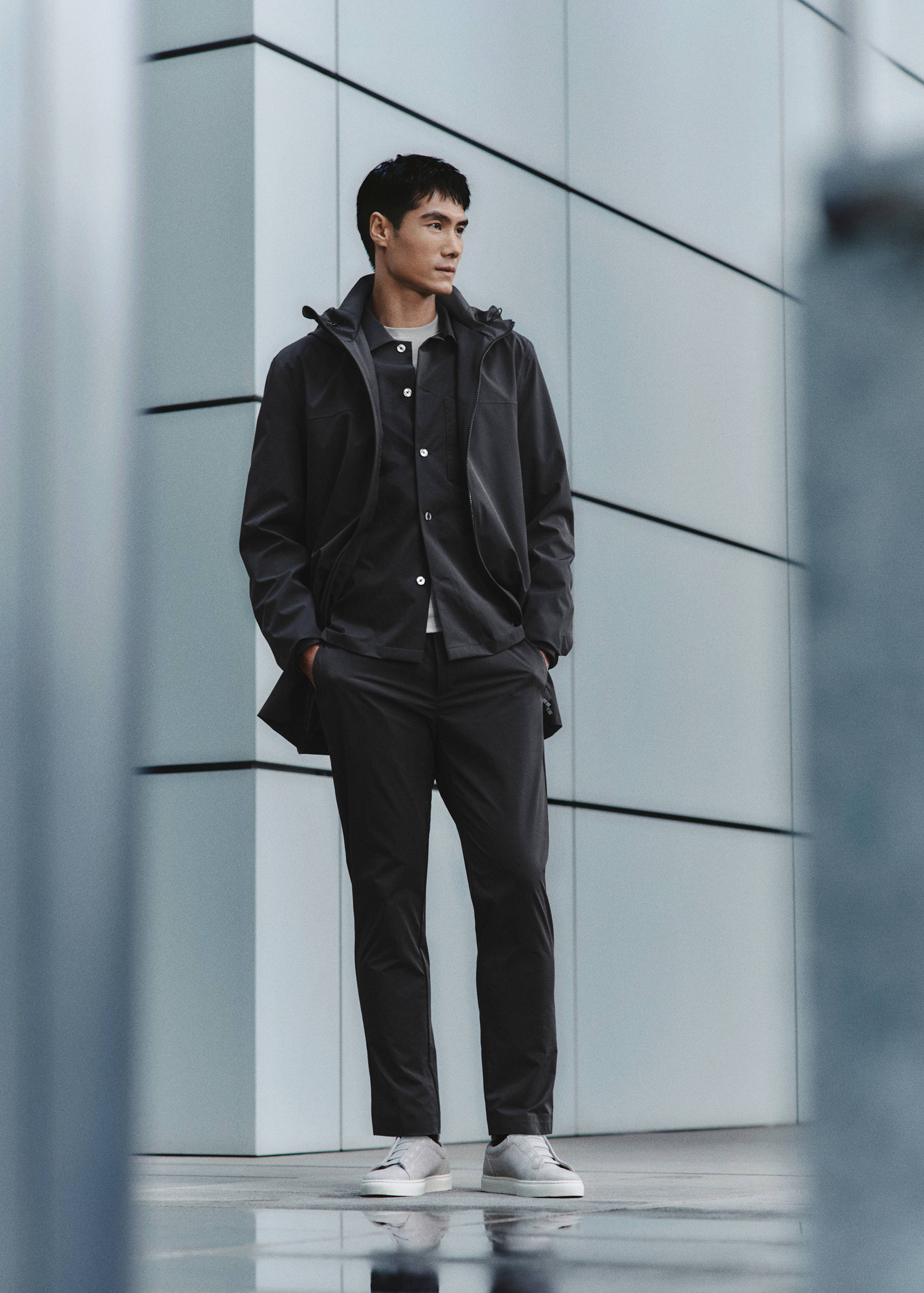 Pantalon slim-fit résistant à l'eau - Détail de l'article 3