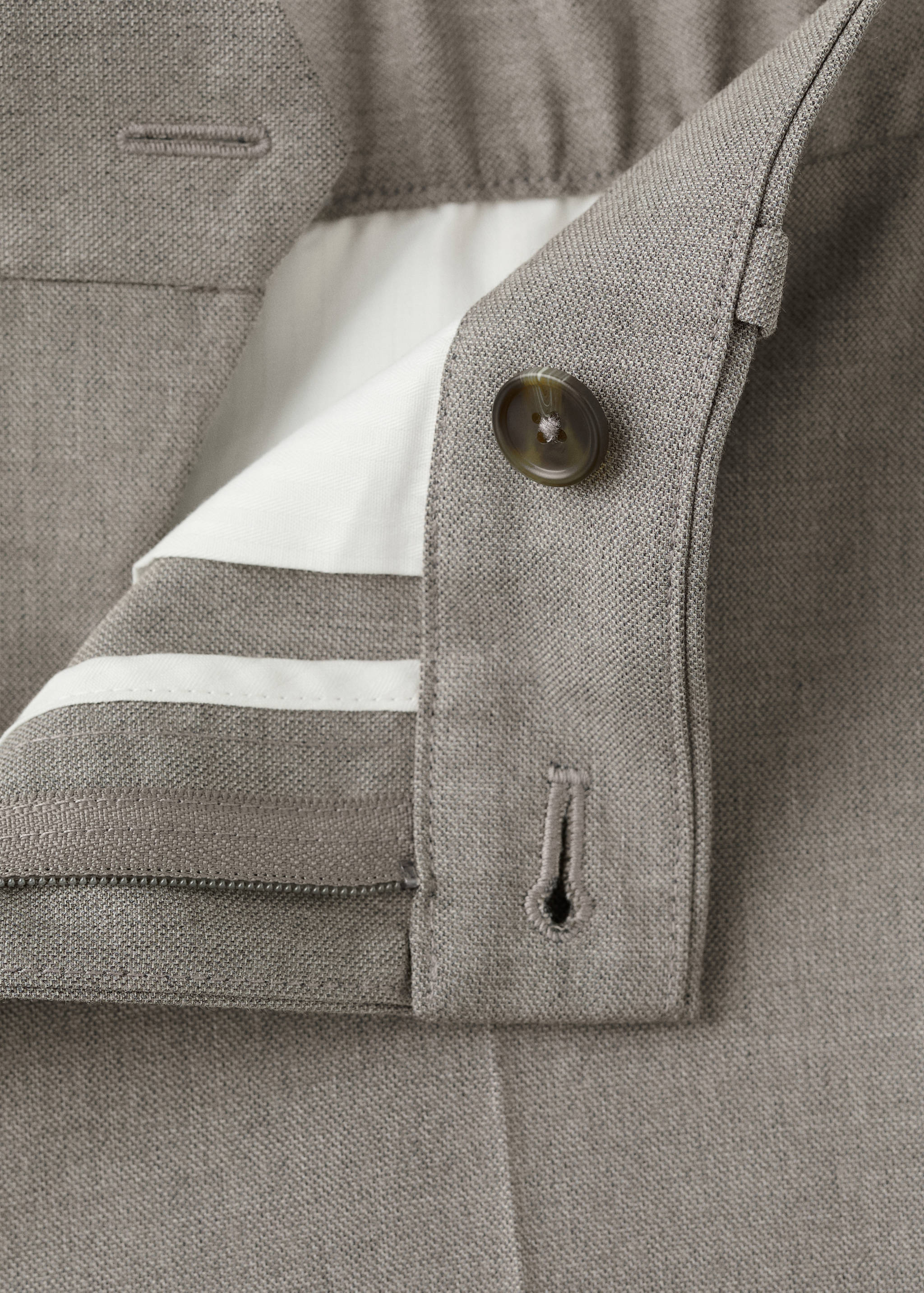 Pantalons slim fit cropped - Detall de l'article 0