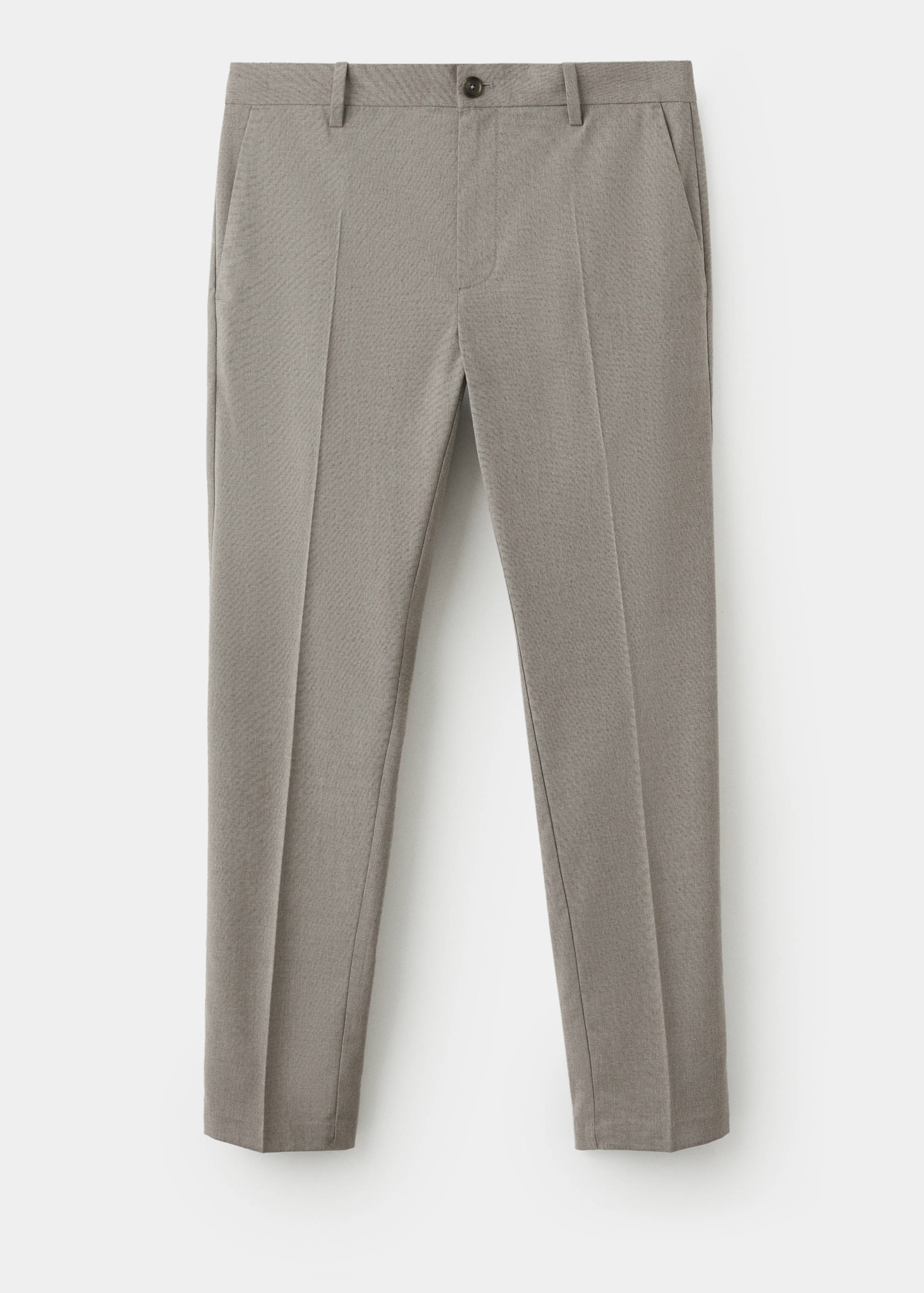 Cropped slim fit trousers - Article without model