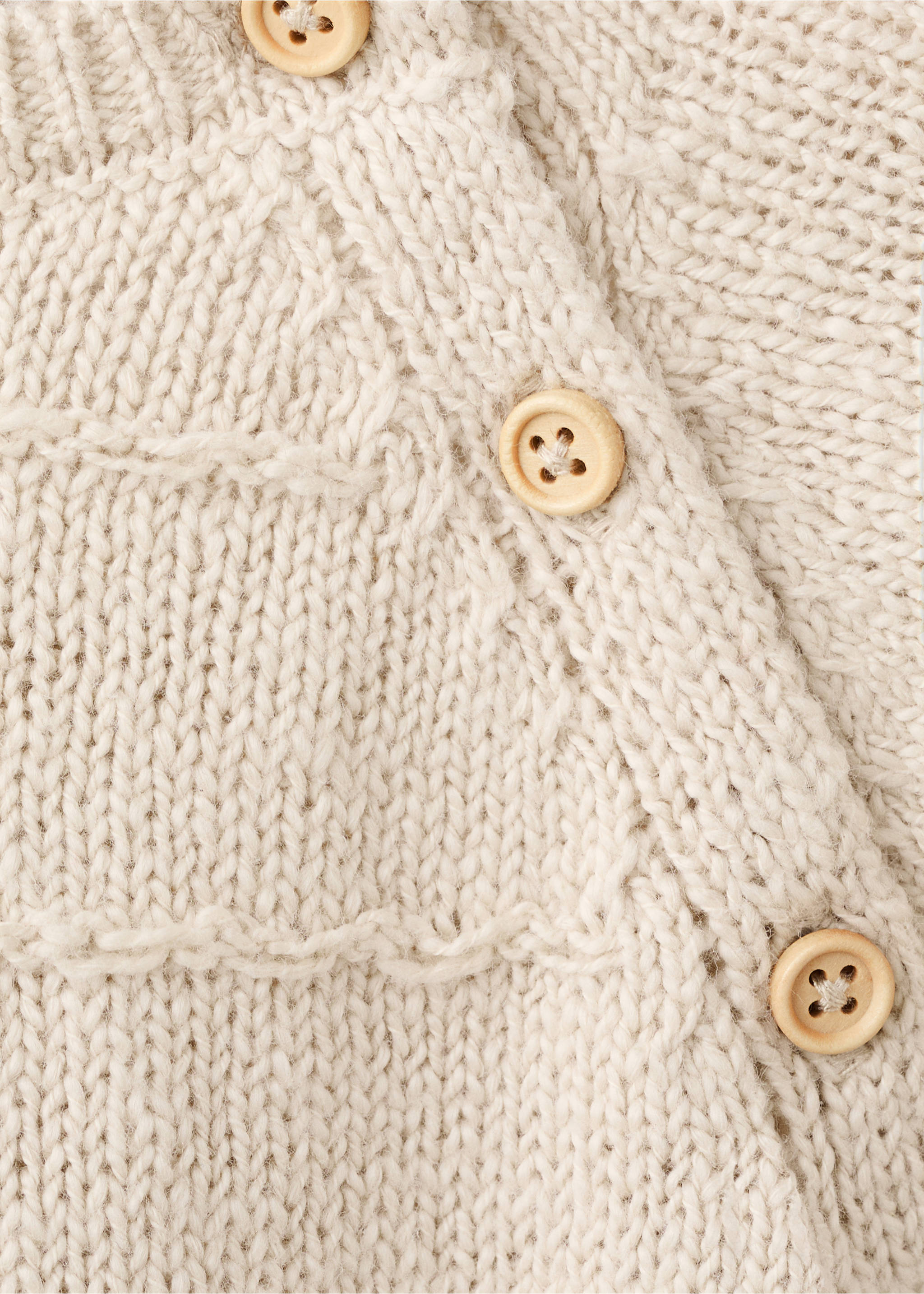 Pelele punto botones - Detalle del artículo 8, Beige. Ref: 27074412-00.
