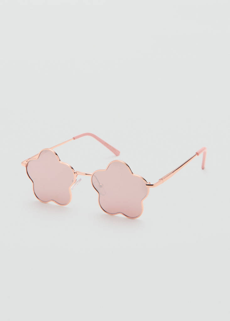 Flower sunglasses — Pale Pink