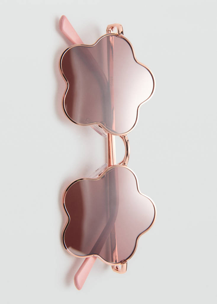 Flower sunglasses — Pale Pink