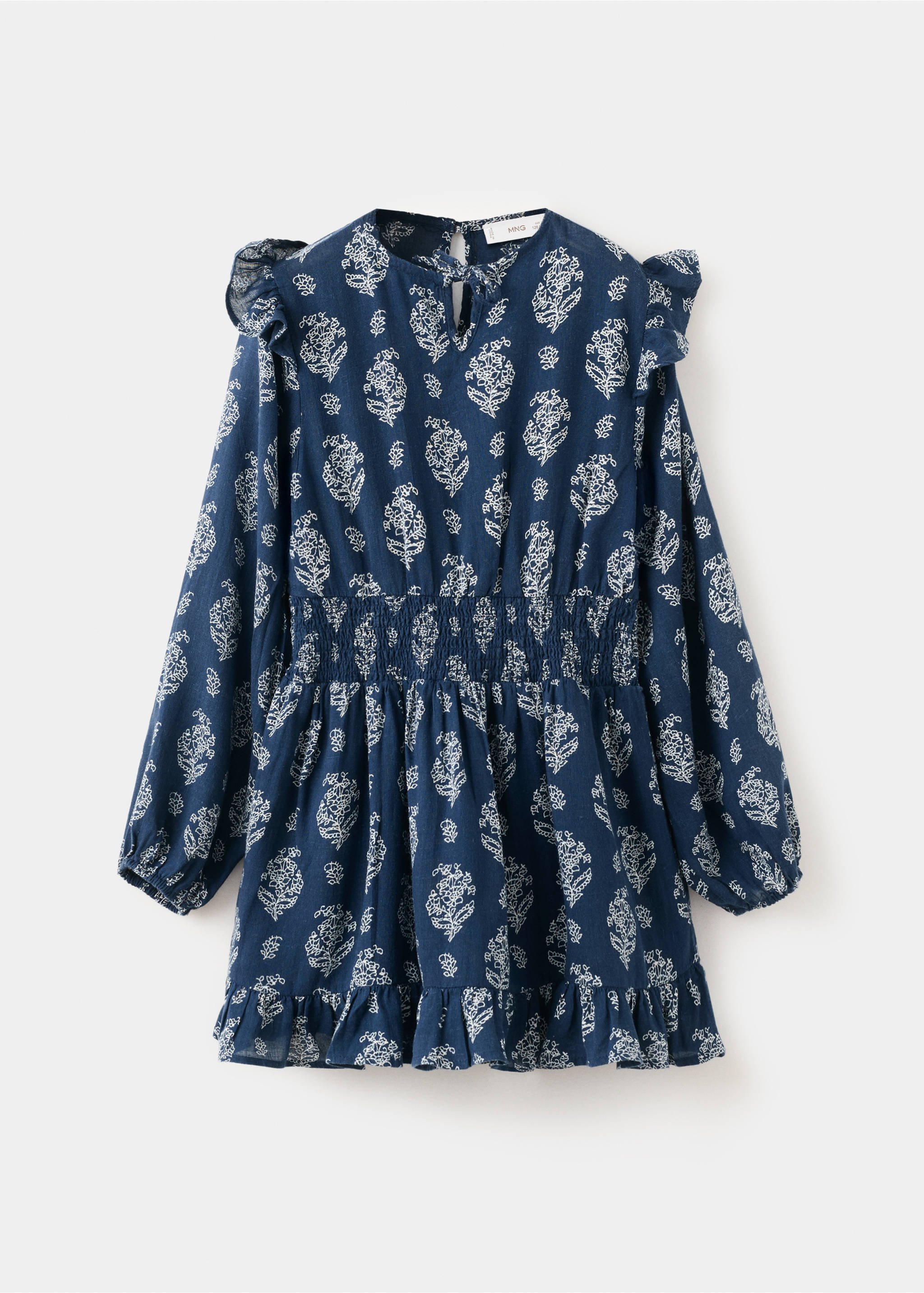 印花莱赛尔纤维连身裤 - null, 海军蓝. Ref: 27074422-00.