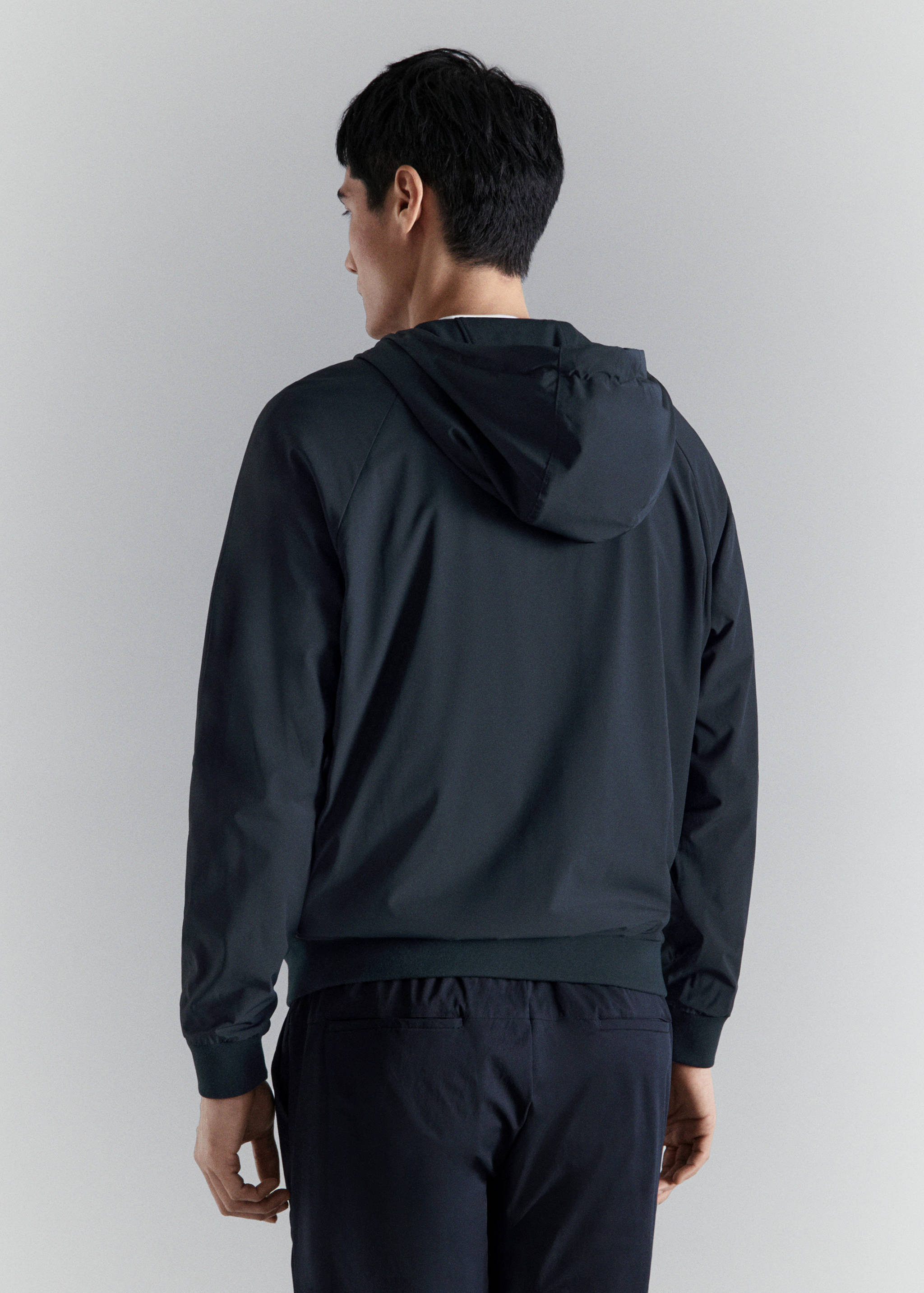 Sudadera reversible cremallera Coolmax ® - Reverso del artículo