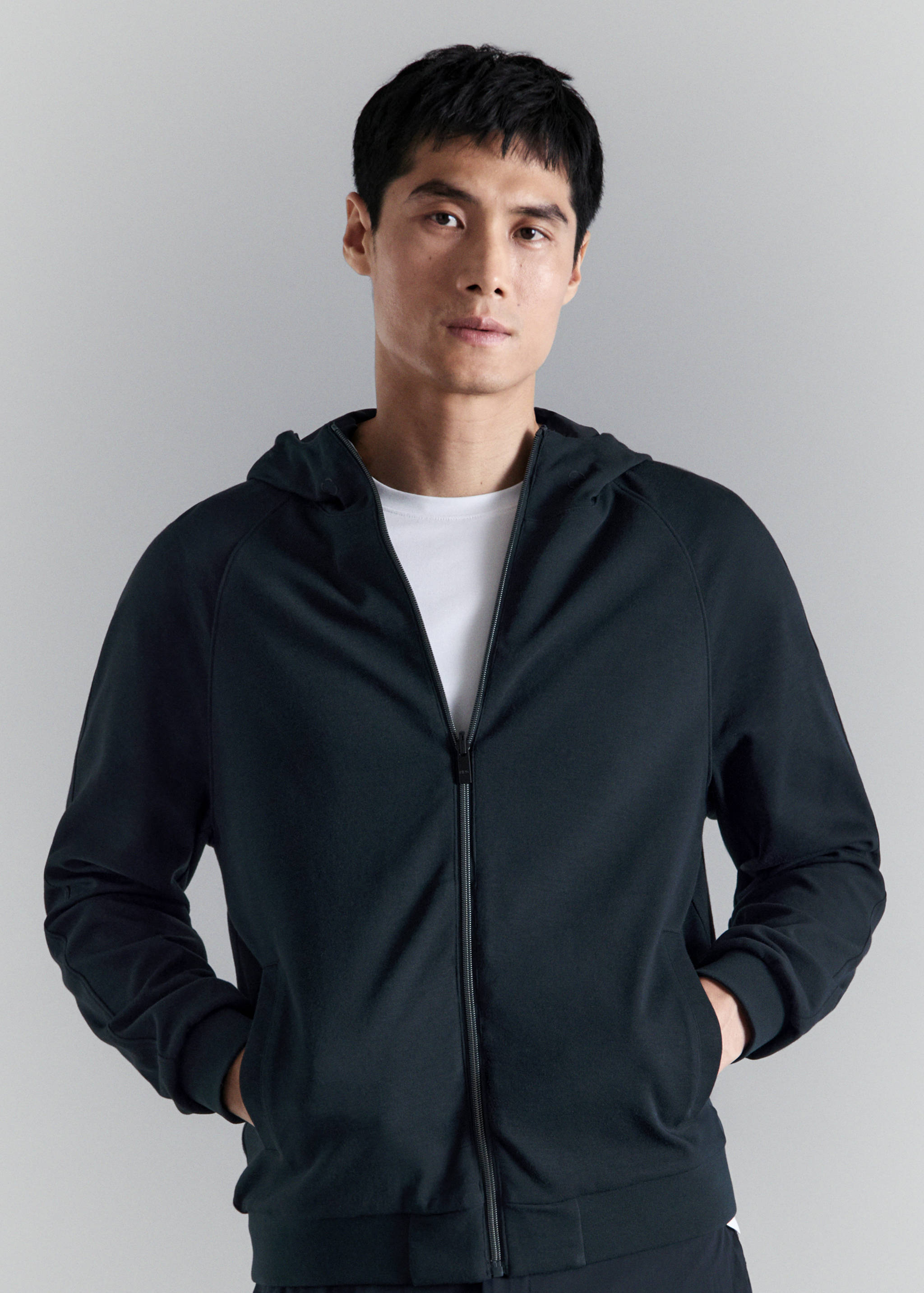 Sudadera reversible cremallera Coolmax ® - Detalle del artículo 4