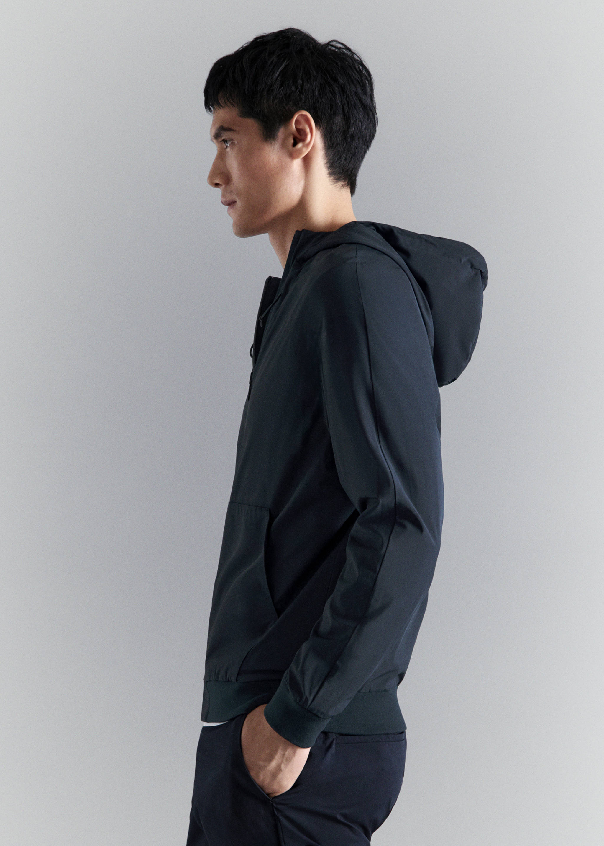 Sudadera reversible cremallera Coolmax ® - Detalle del artículo 2