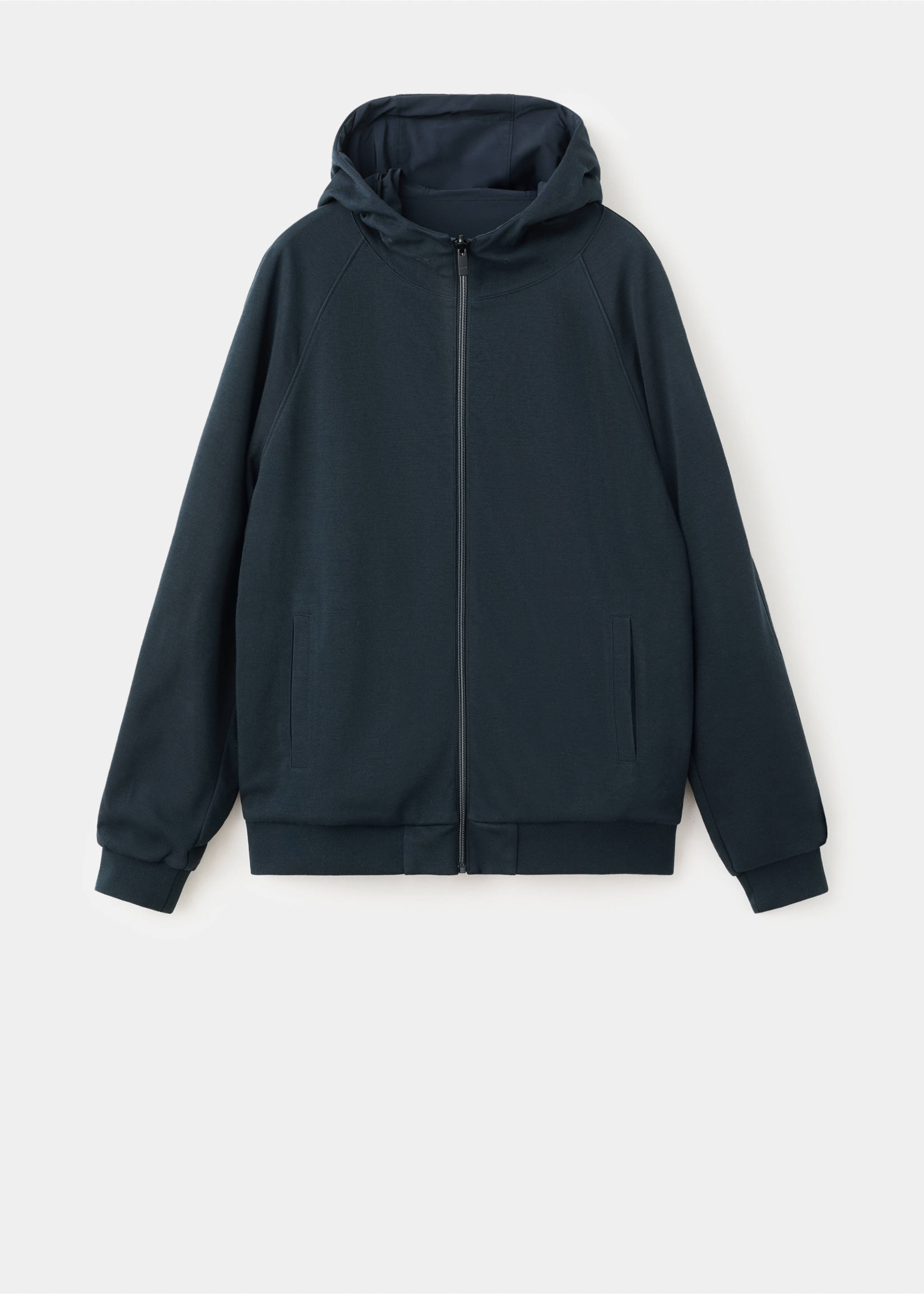 Sudadera reversible cremallera Coolmax ® - Artículo sin modelo, Azul marino. Ref: 27074425-00.