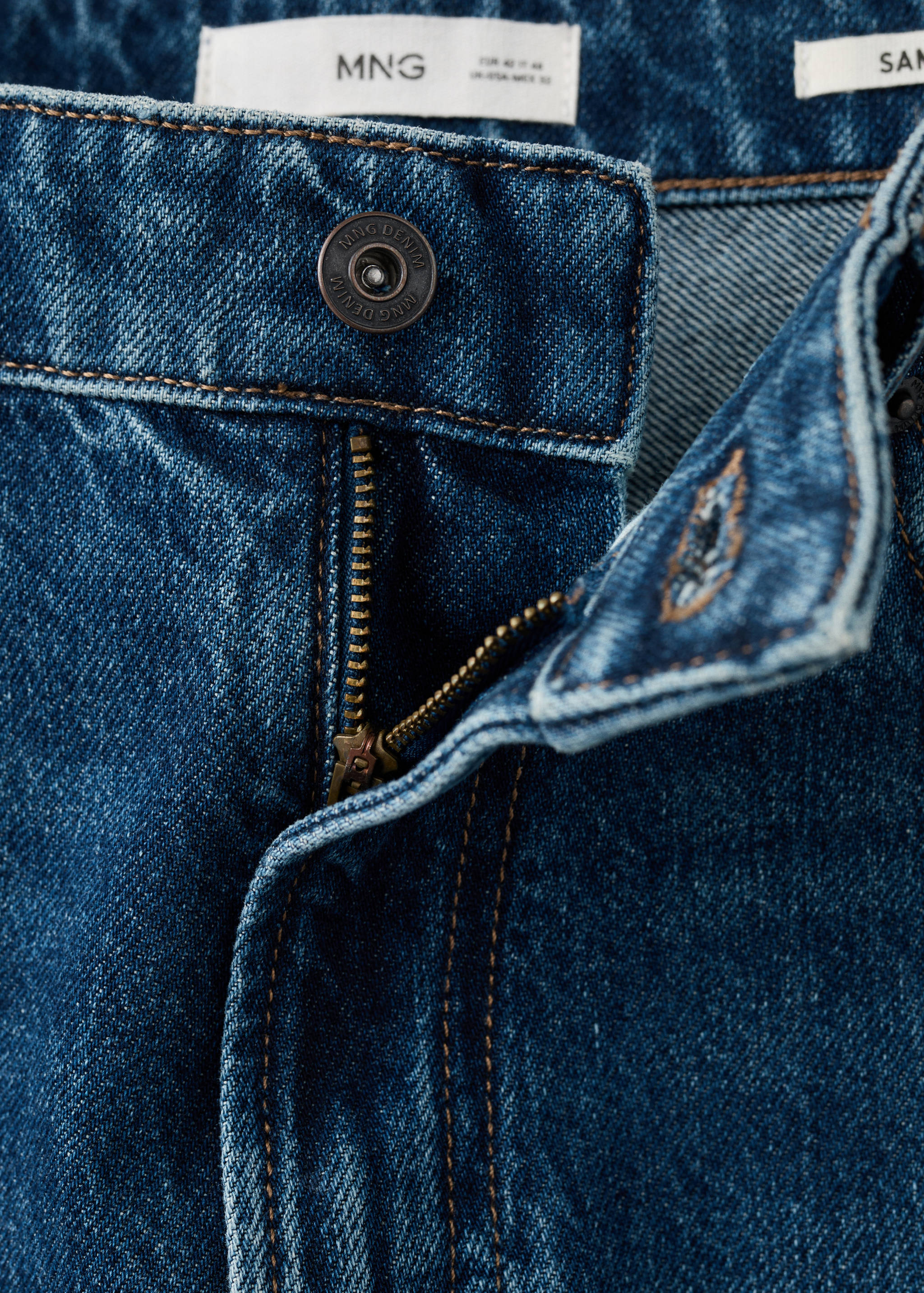 Укороченные джинсы Sammy кроя carrot - Деталь изделия 0