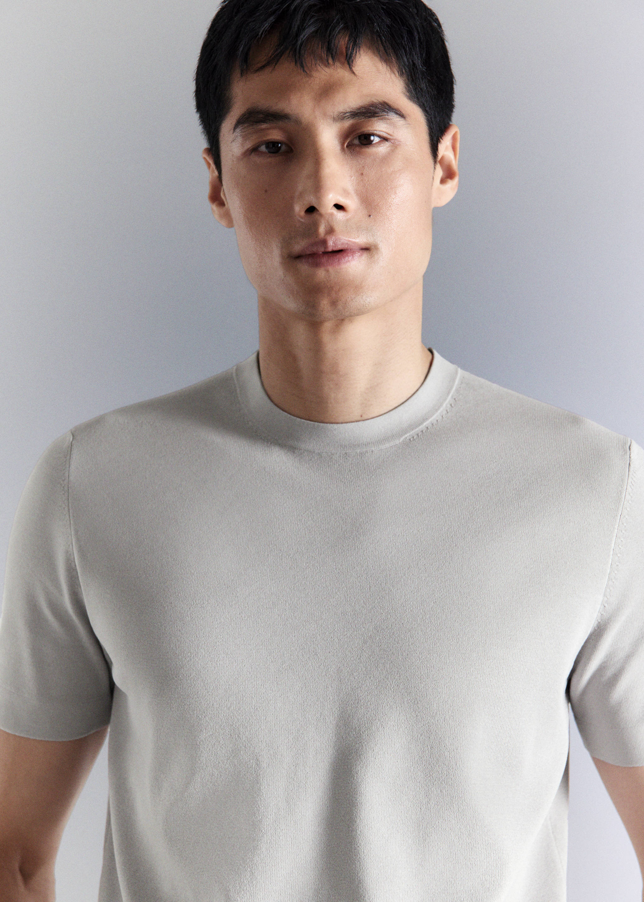 Camiseta punto comfort stretch - Detalle del artículo 1