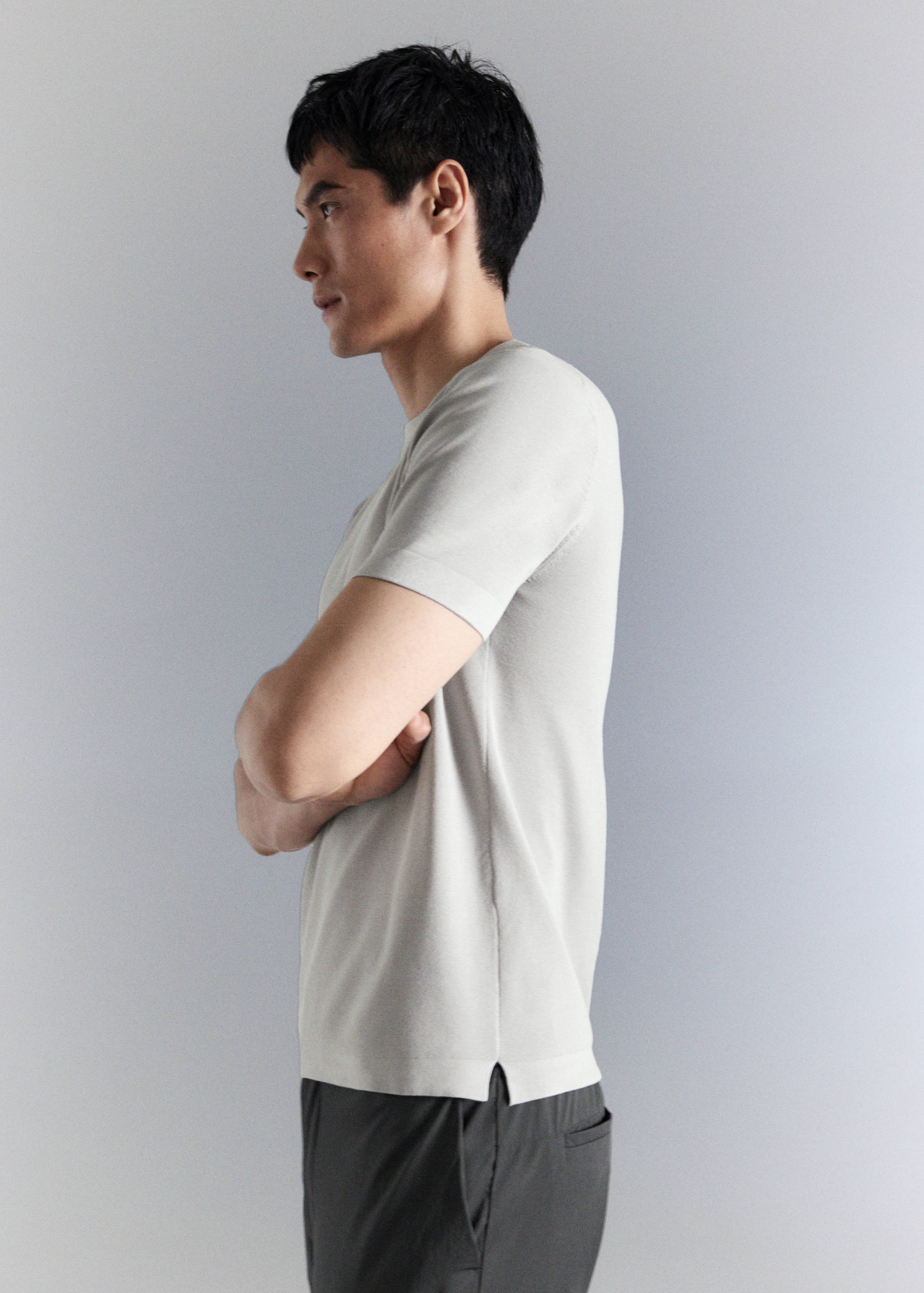 Camiseta punto comfort stretch - Detalle del artículo 2