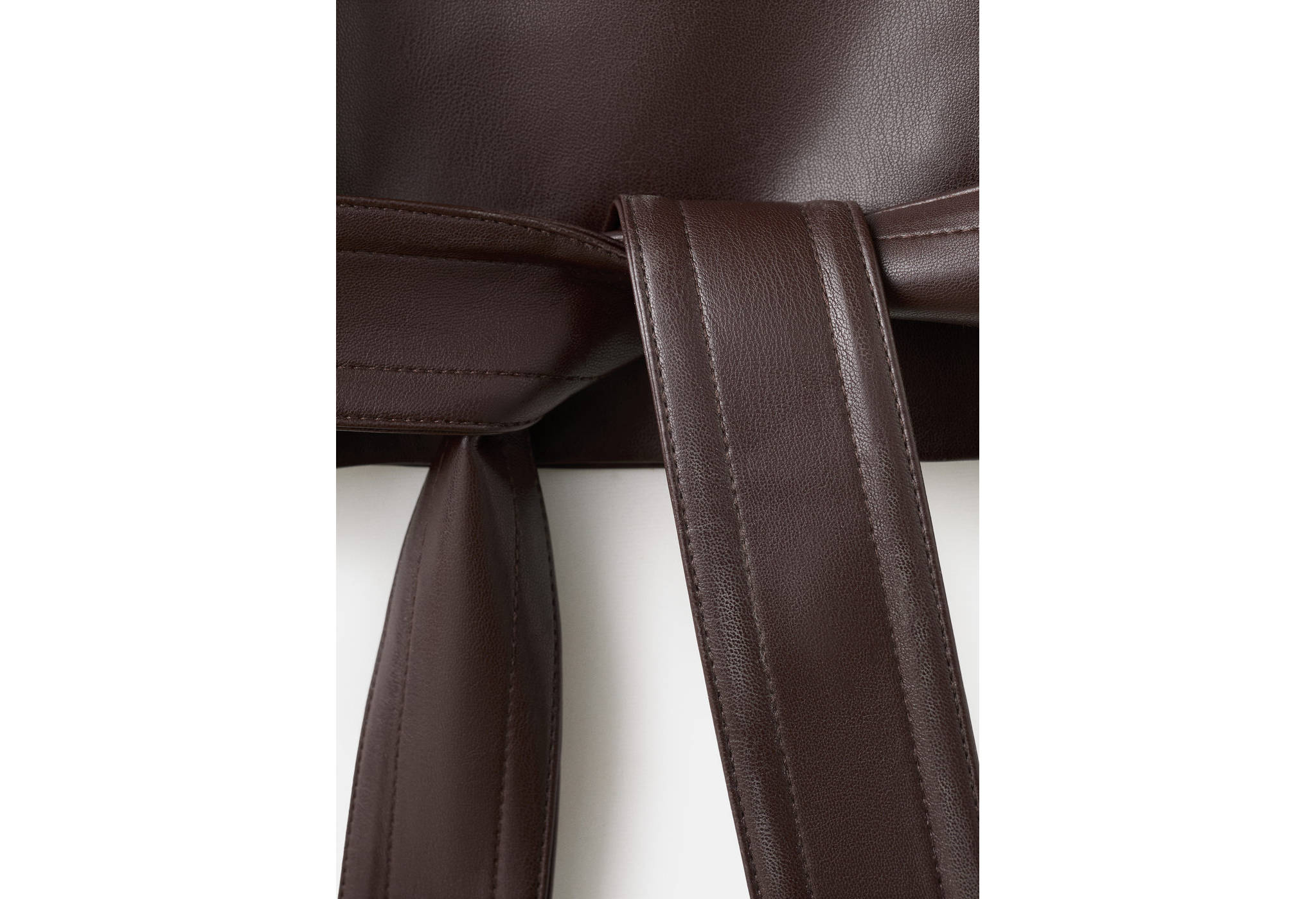 Τζάκετ με μεγάλο γιακά συνθετικό δέρμα - Λεπτομέρεια του προϊόντος 9