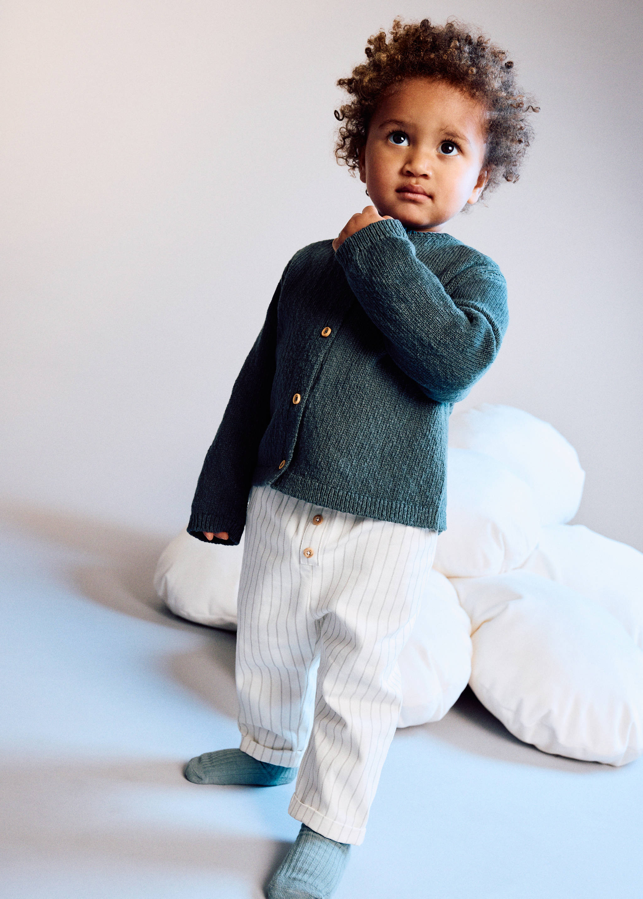 Pantalón algodón rayas - Detalle del artículo 5