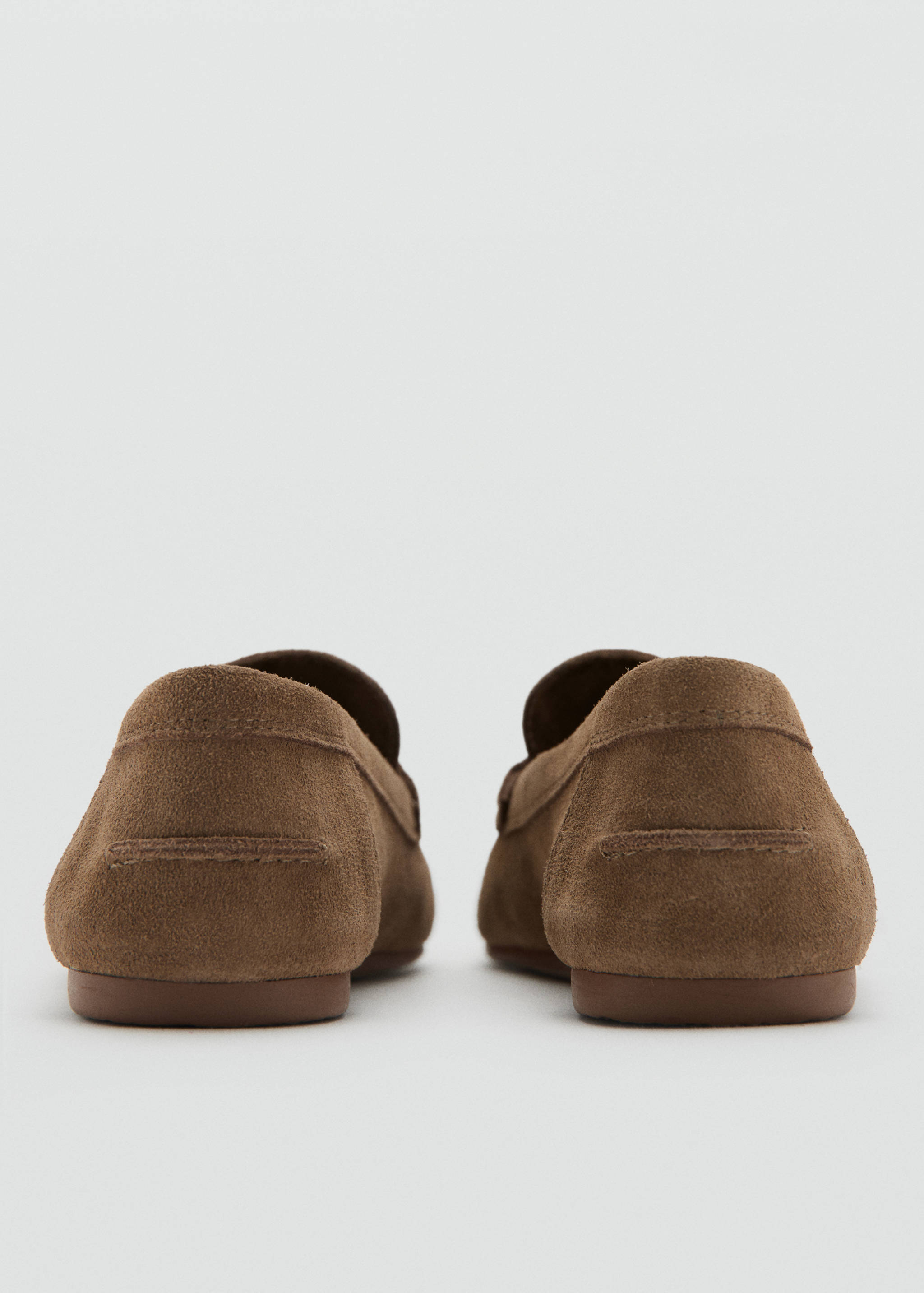 Suede penny loafers - Details of the article 1
