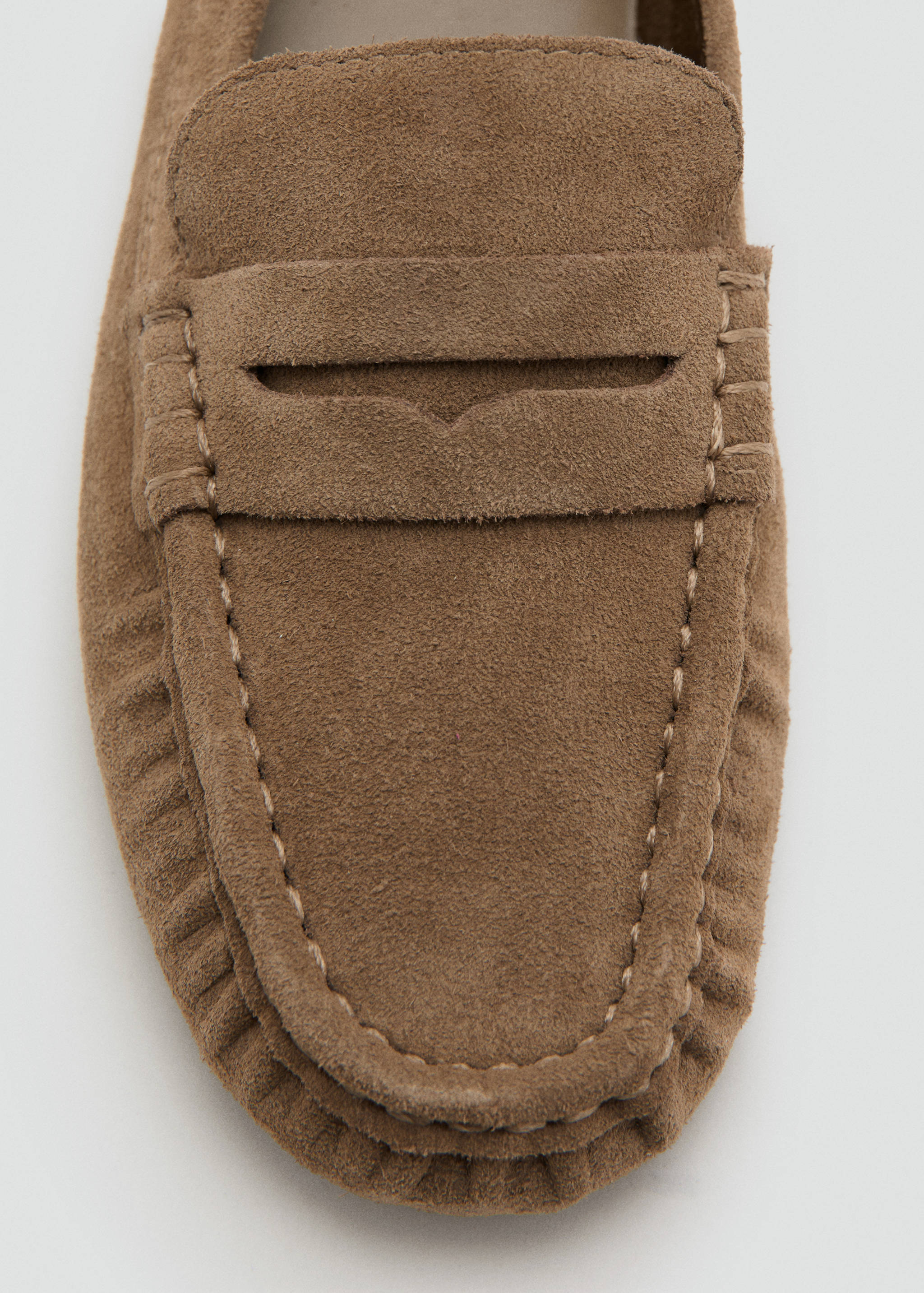 Suede penny loafers - Details of the article 2