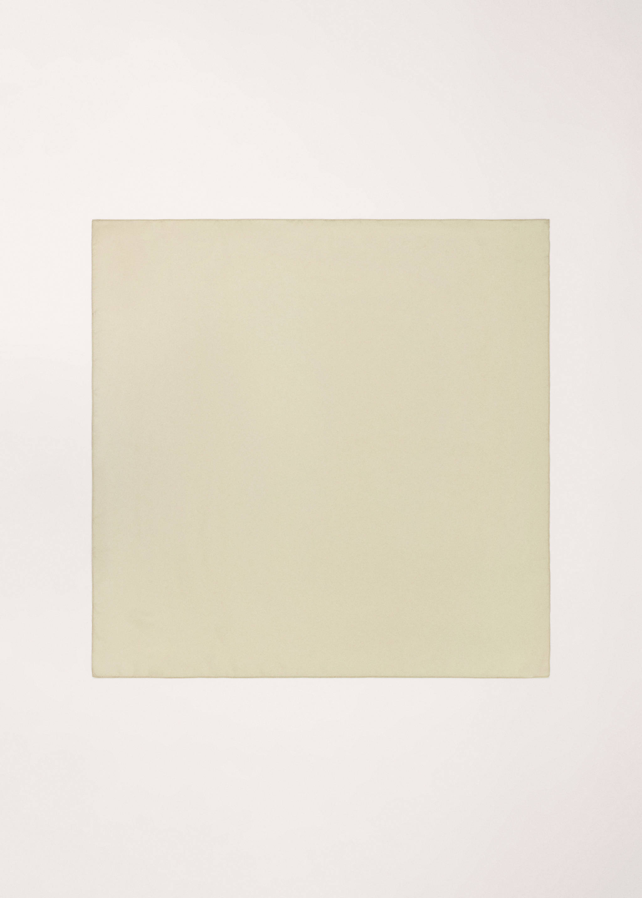 Square satin handkerchief - Article without model