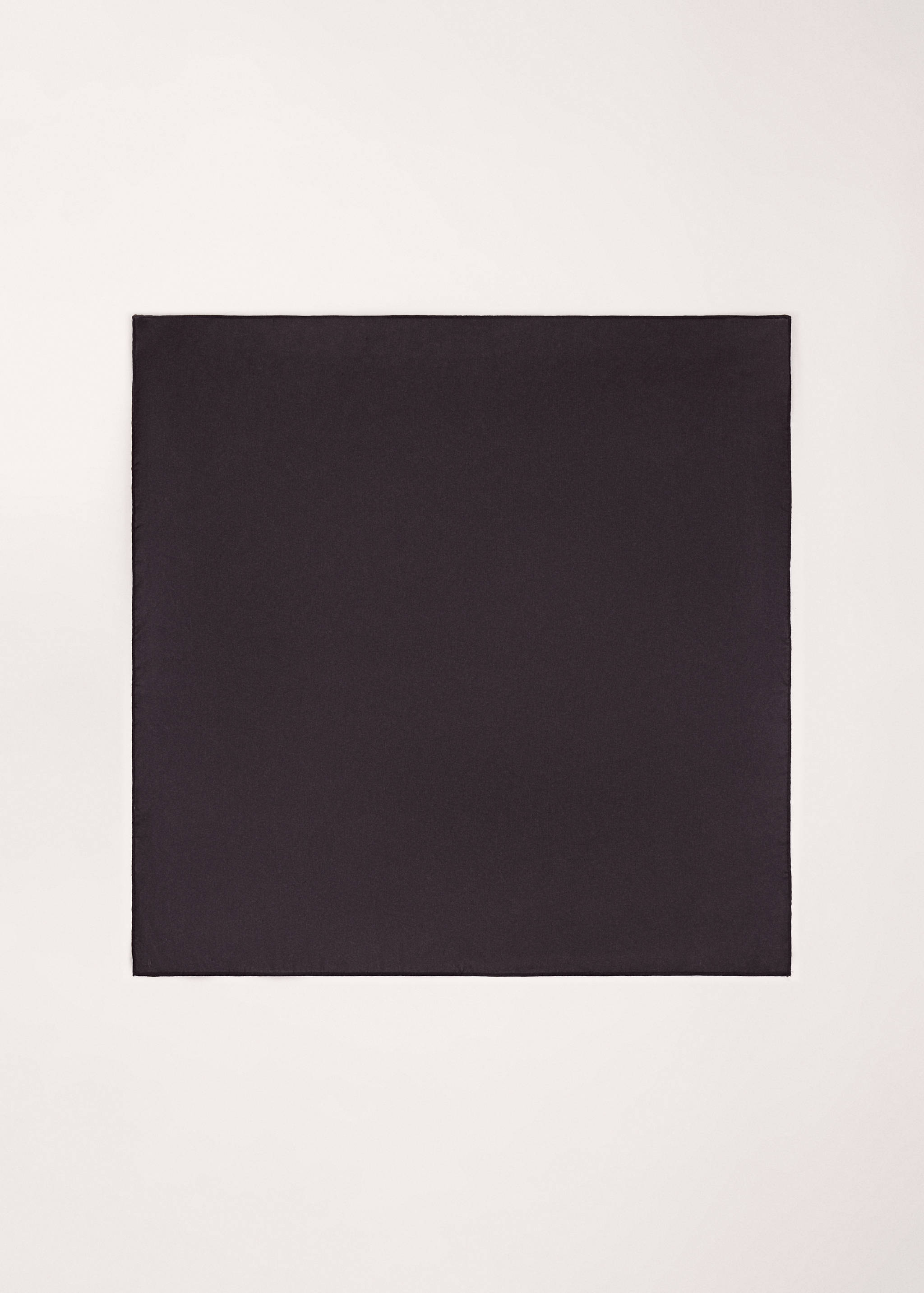 Square satin handkerchief - Article without model