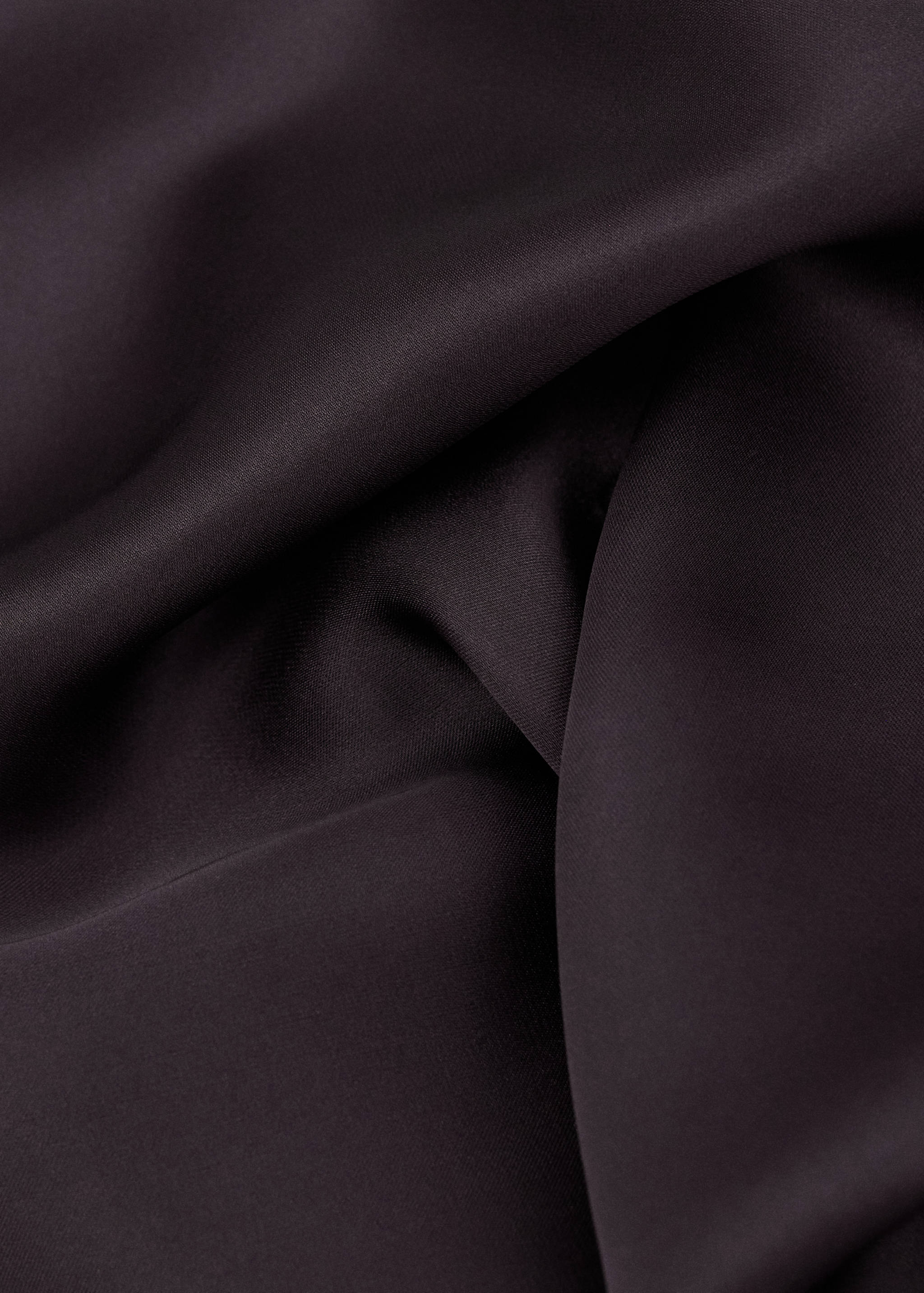 Square satin handkerchief - Medium plane