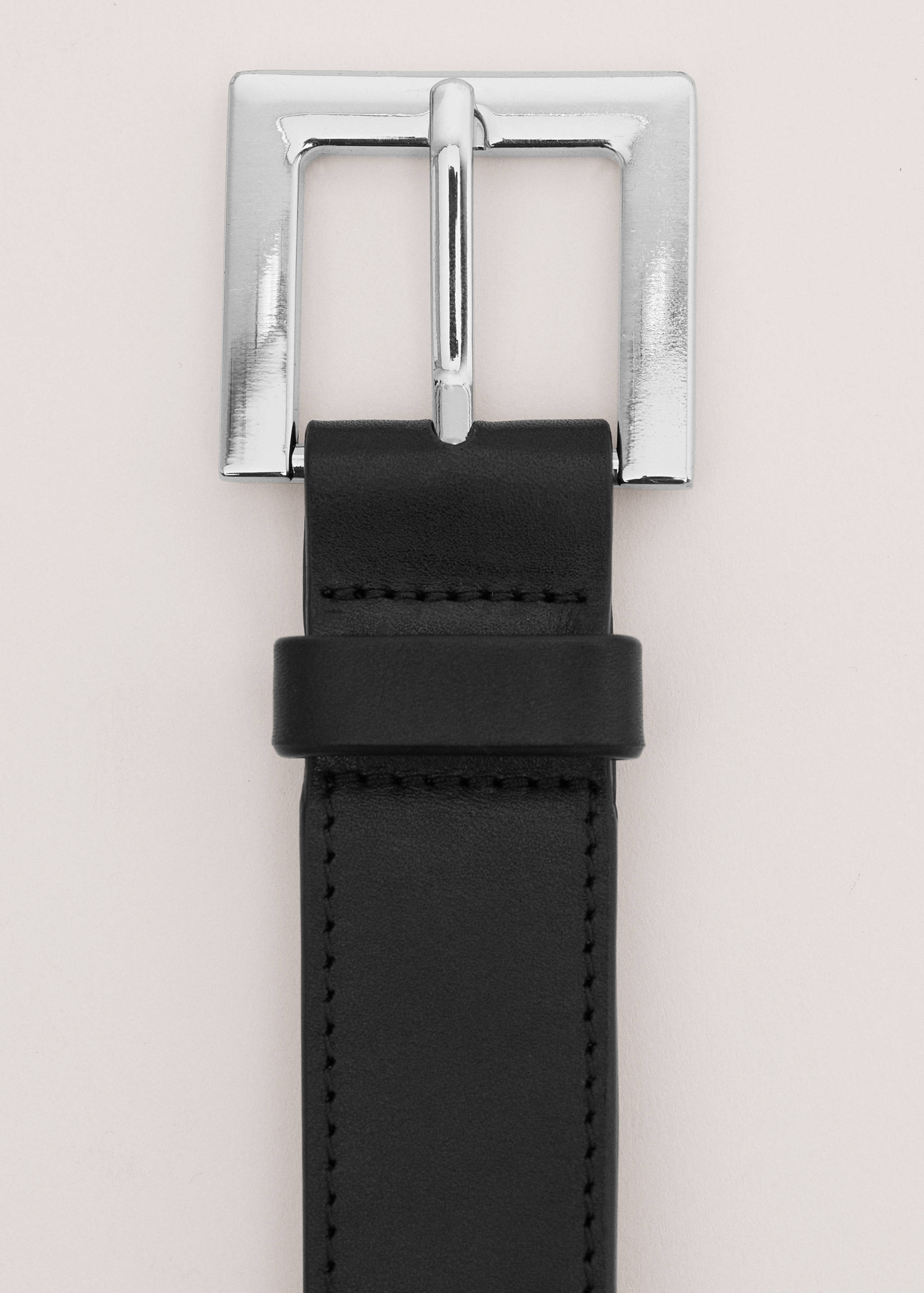 Ремень из 100% натуральной кожи со съемным кошельком - Деталь изделия 1