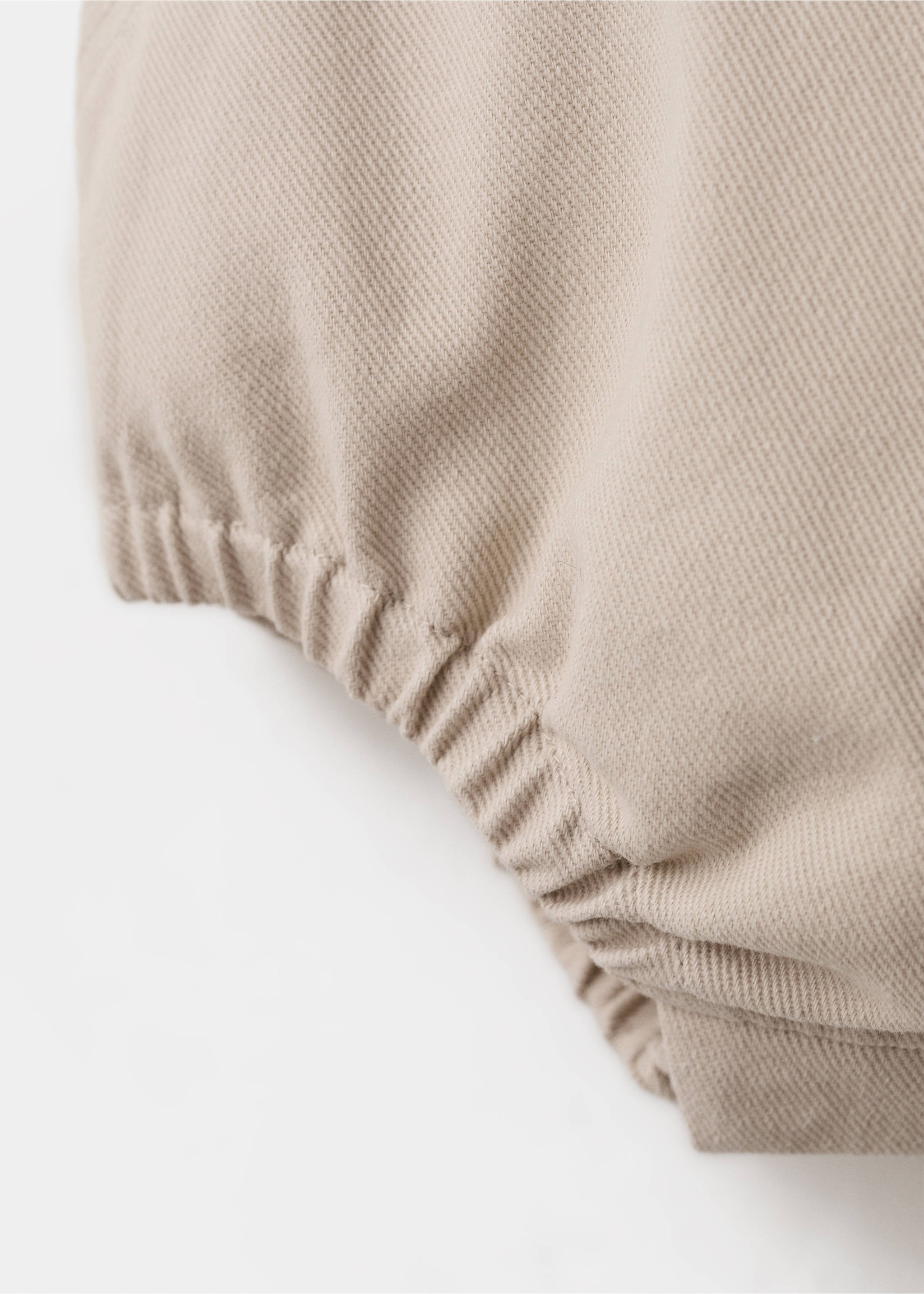 Pelele vaquero corto - Detalle del artículo 0, Crudo. Ref: 27074768-00.