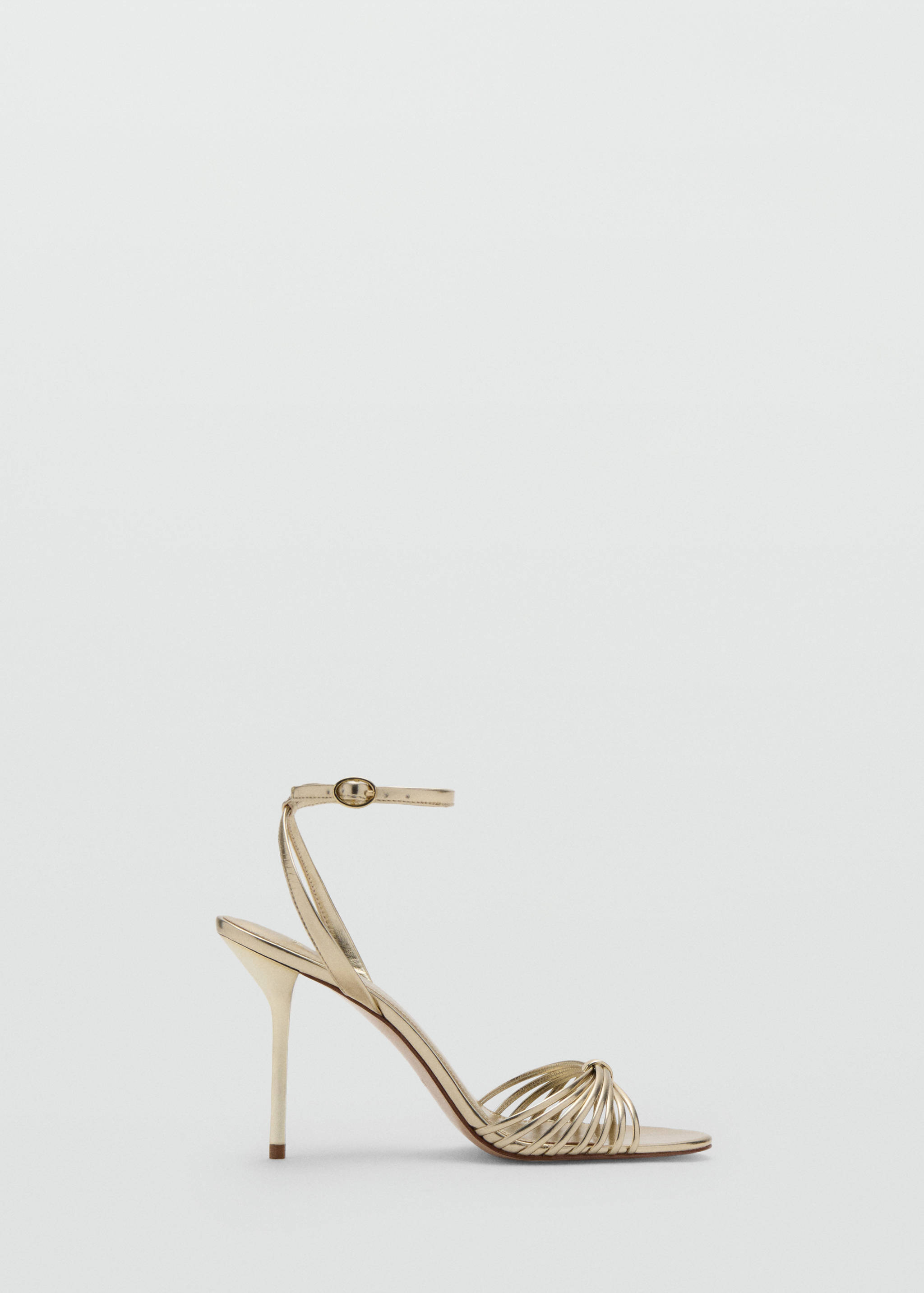 Heeled sandals with straps - Article without model