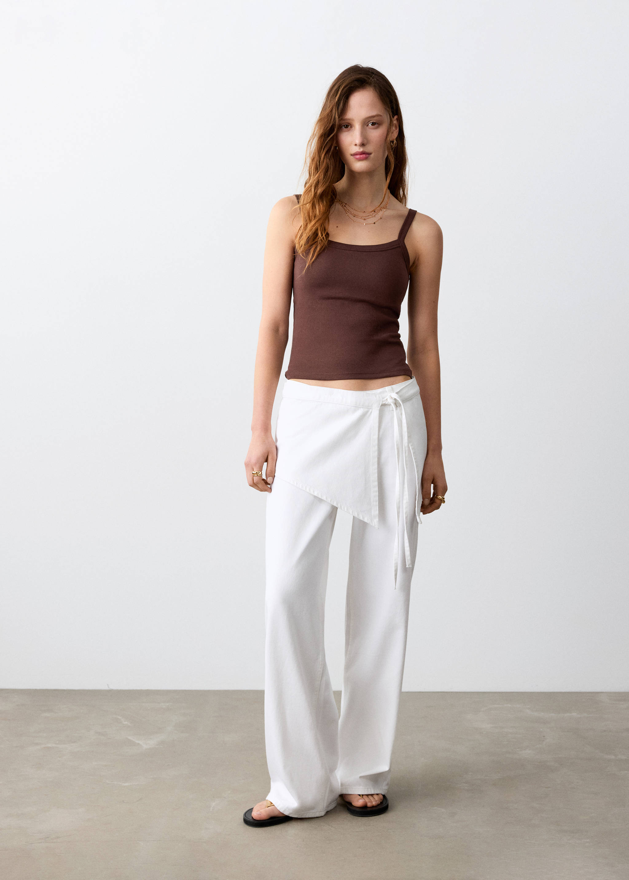 Cotton tank top - General plane