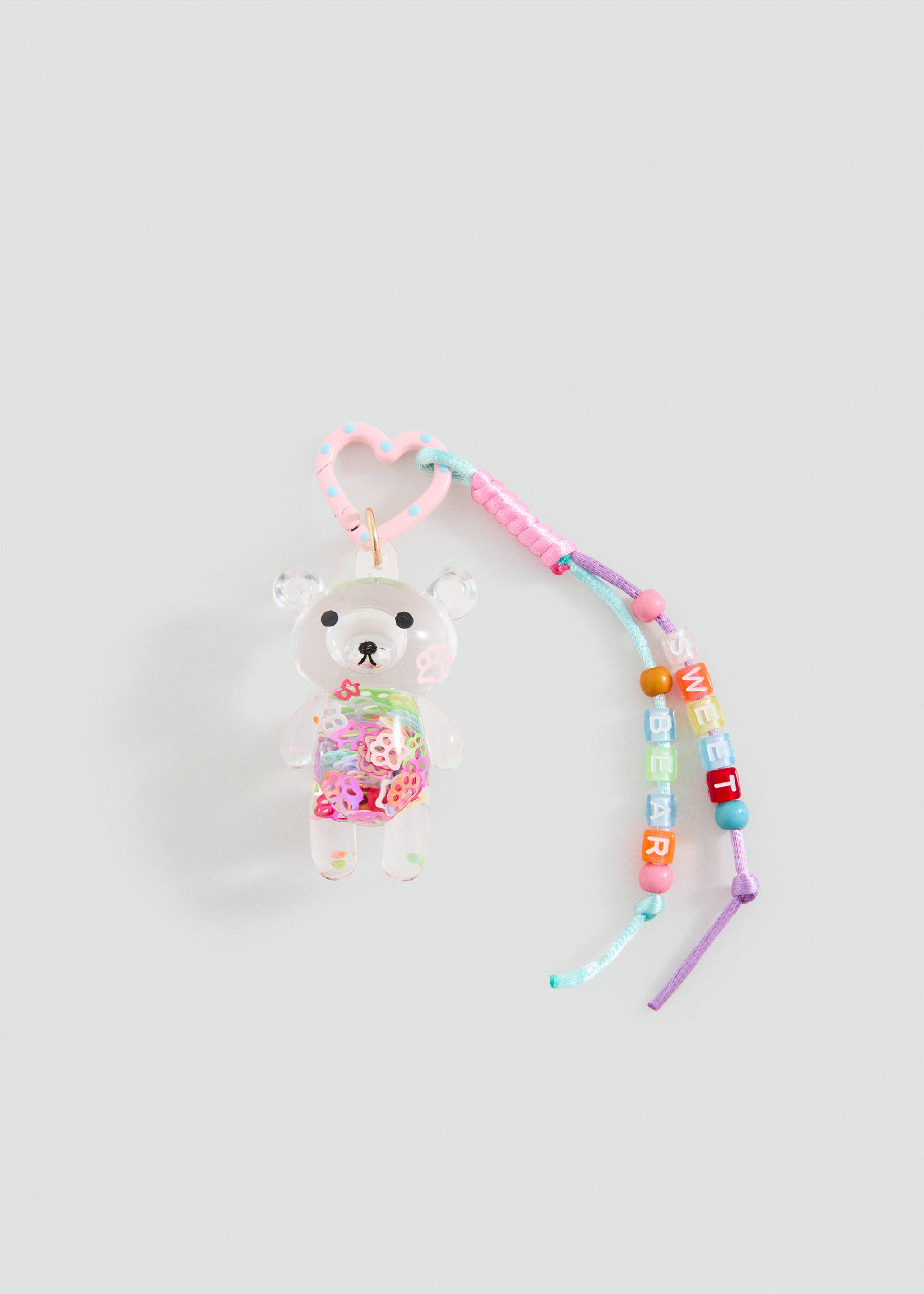 Bear keyring - Article without model, Pink. Ref: 27074782-00.