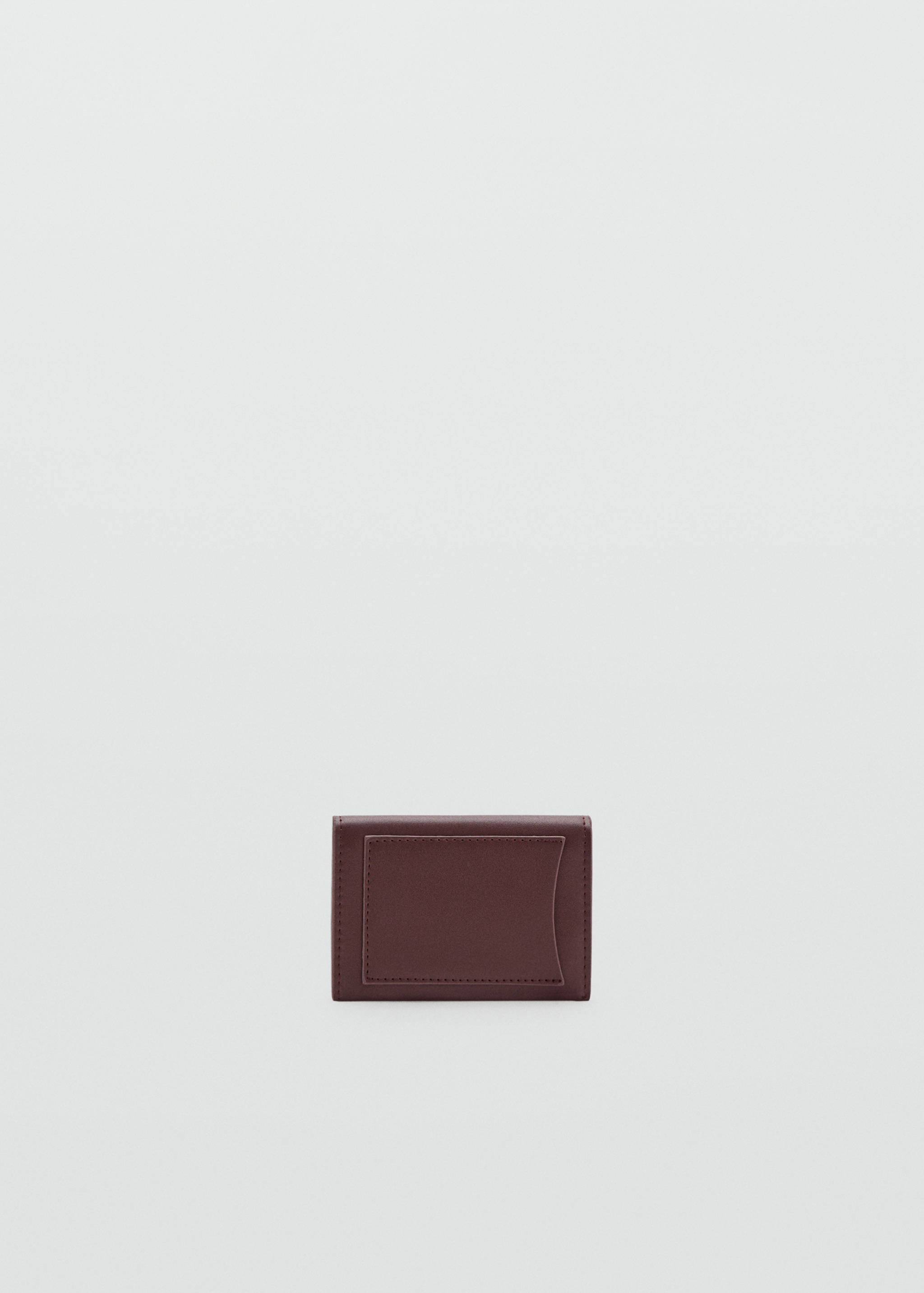 Jewel button flap card holder - Details of the article 2