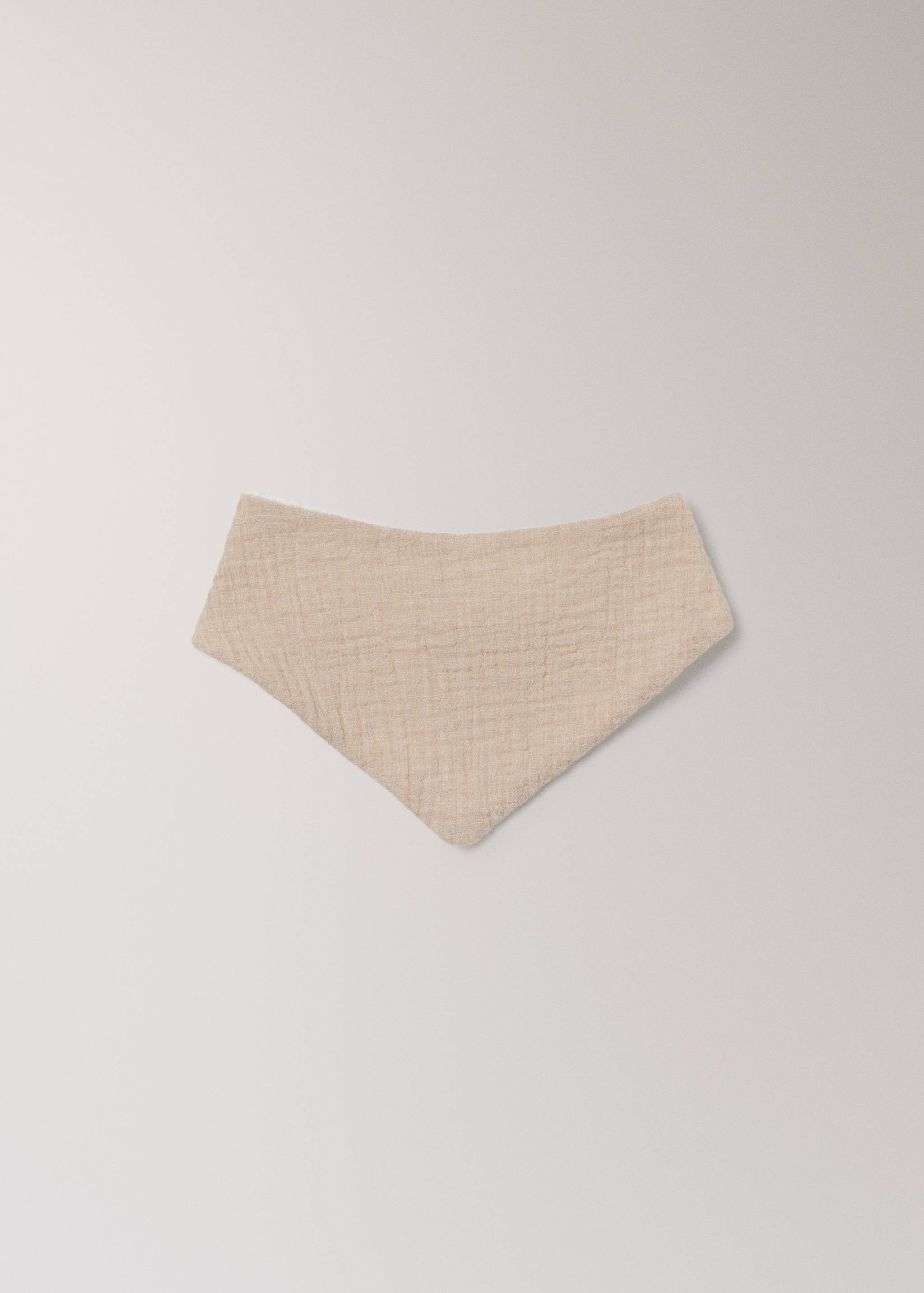 Cotton gauze bib - Article without model