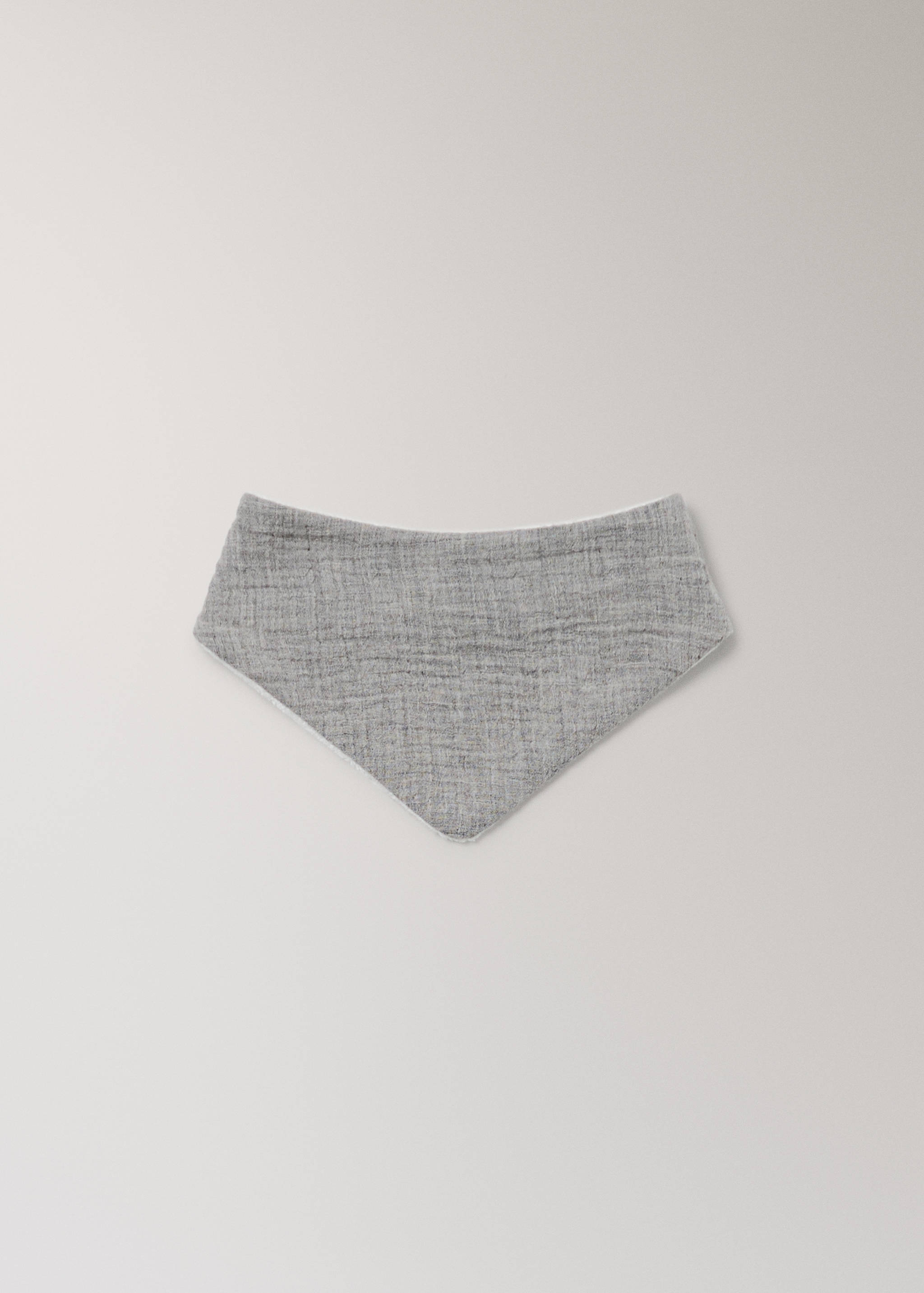 Cotton gauze bib - Article without model