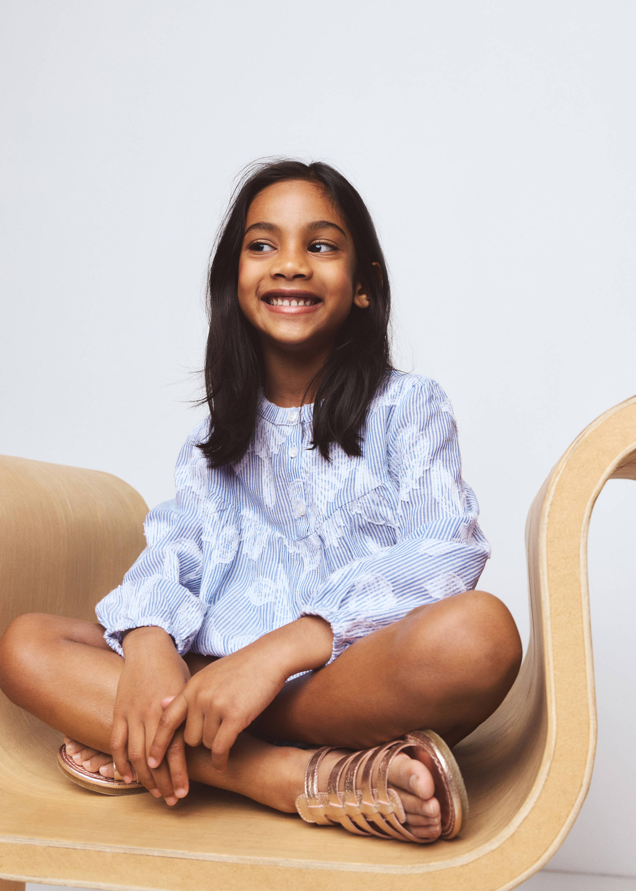Floral embroidered blouse - Details of the article 1