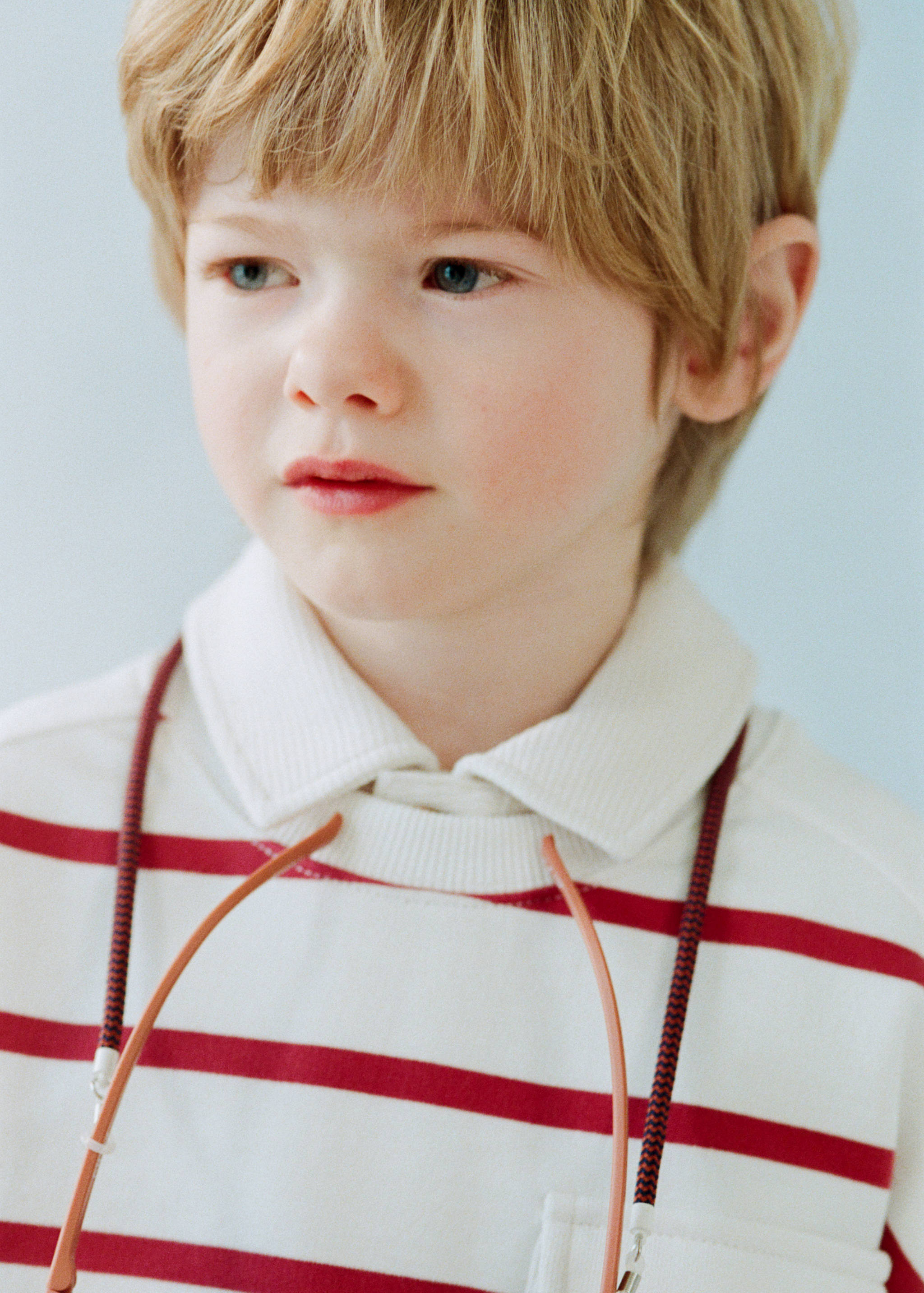 Sudadera rayas bolsillo - Detalle del artículo 5