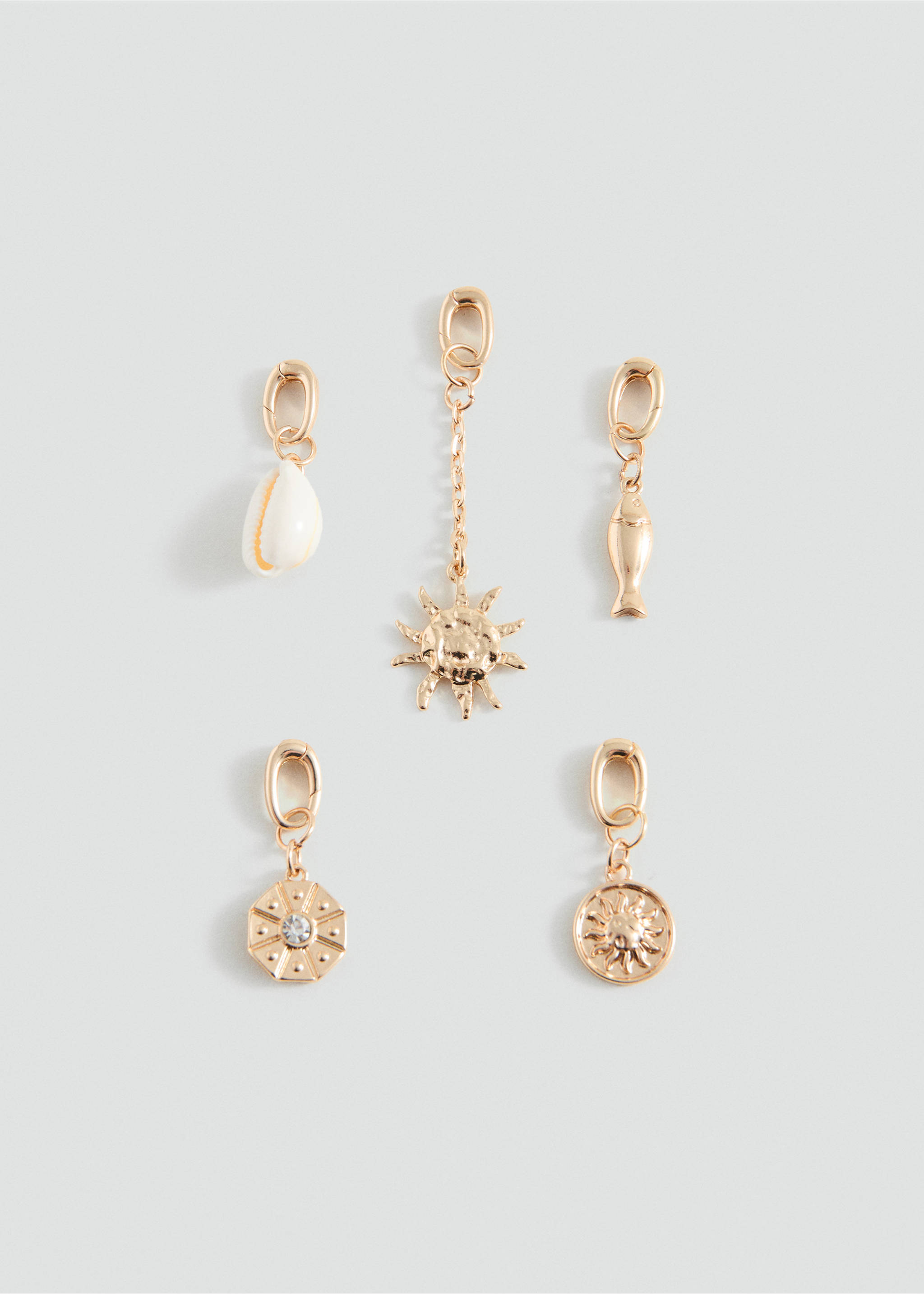 Декоративні підвіски для бікіні - Товар без моделі, Золотий. Ref: 27075161-00.