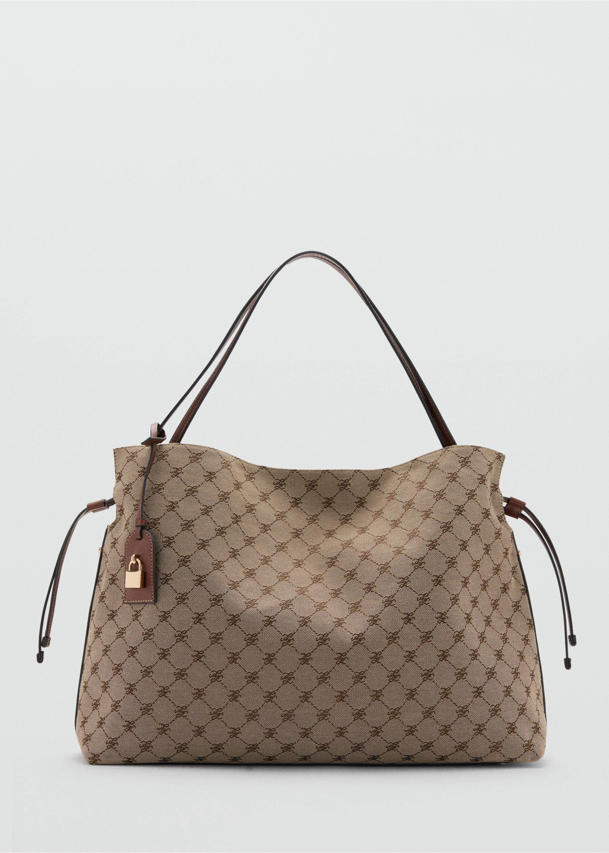 Jacquard bucket bag - Article without model, Leather. Ref: 27075163-00.