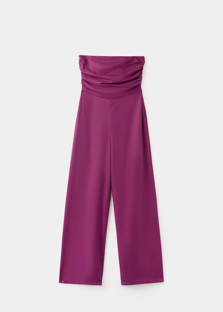 Strapless jumpsuit — Pink