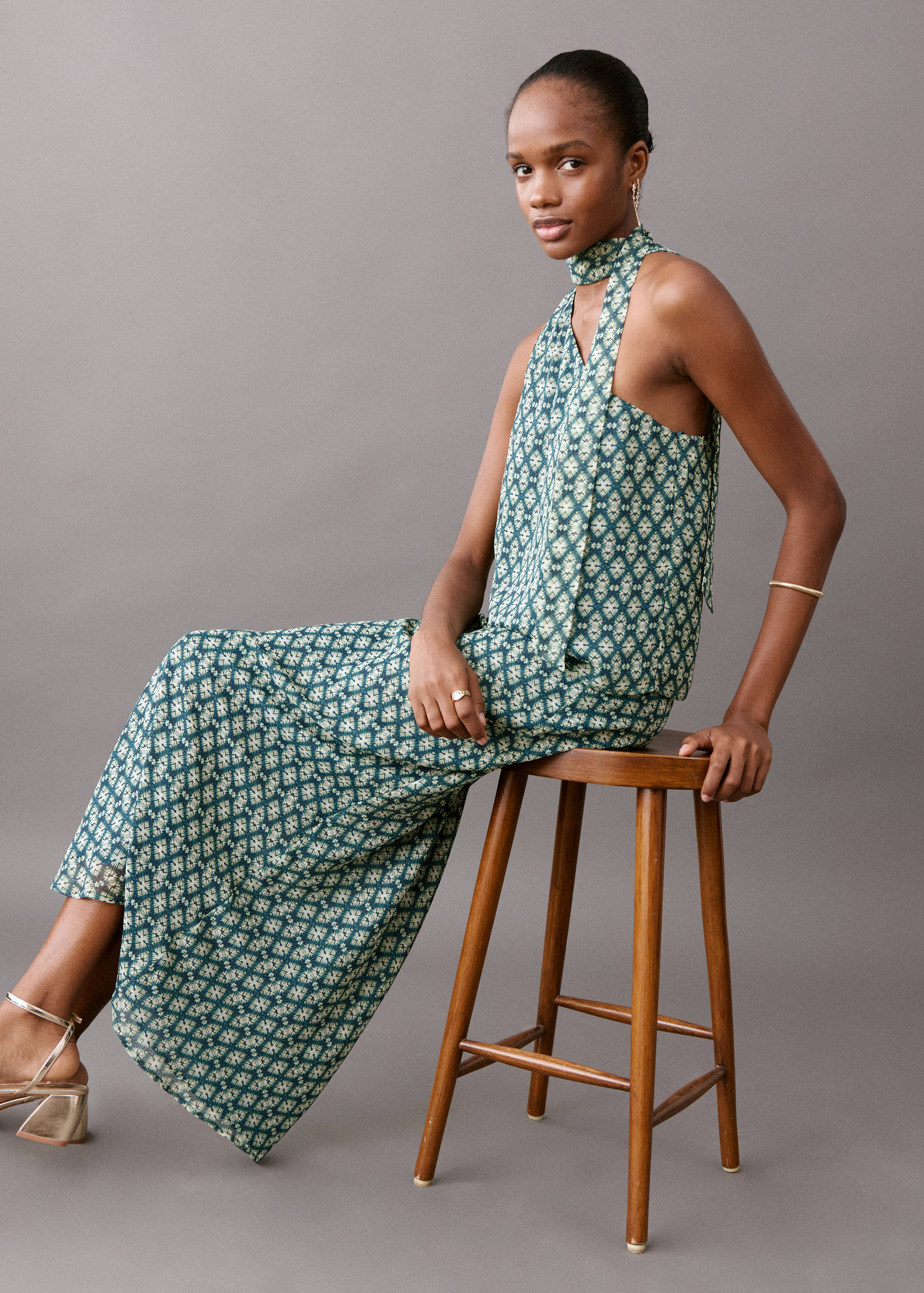 Faldilla estampat fluid - Detall de l'article 2