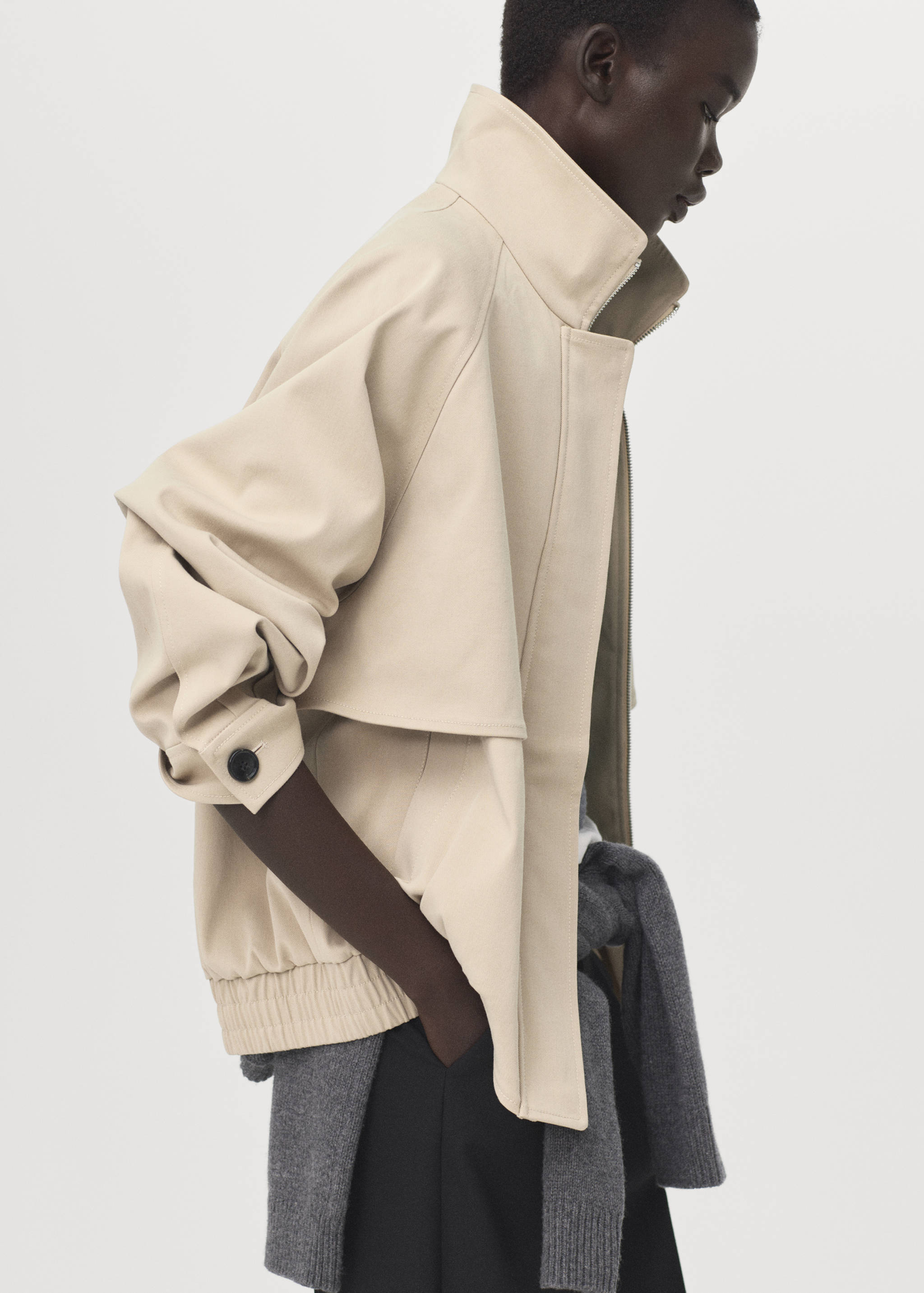 Veste en coton poches - Détail de l'article 1