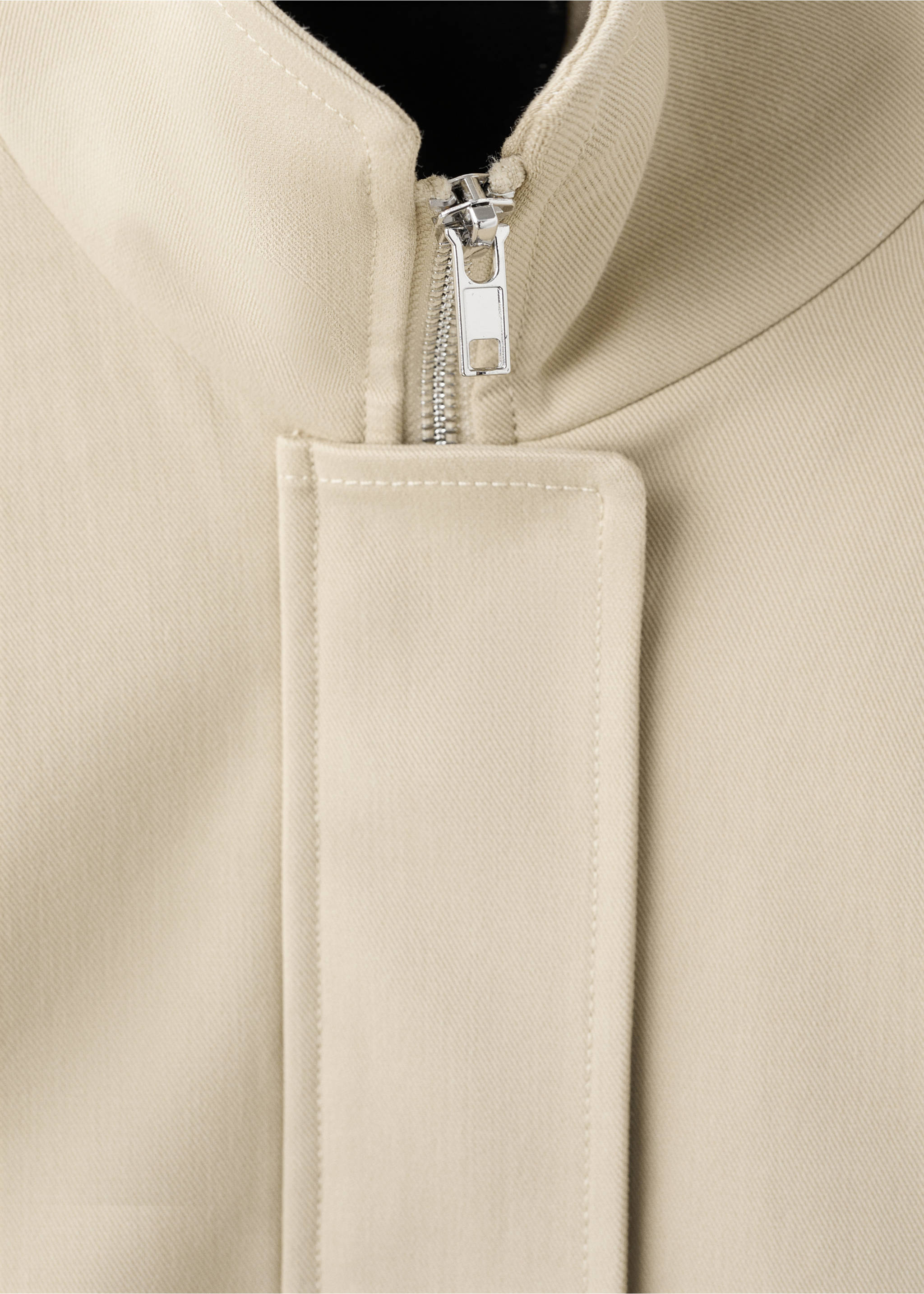 Veste en coton poches - Détail de l'article 8, Gris clair/pastel. Ref: 27075820-00.