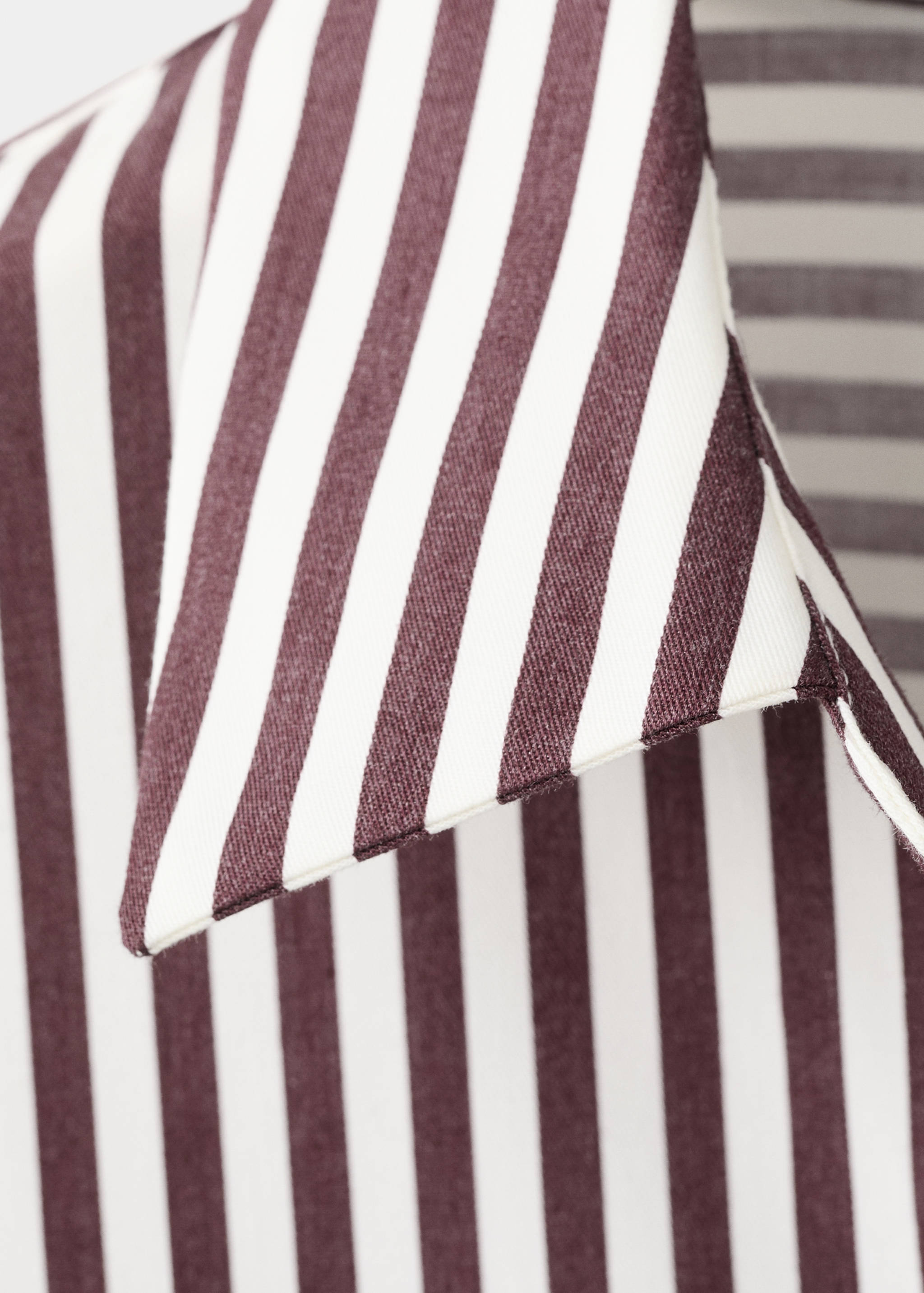 Striped cotton shirt - Details of the article 8