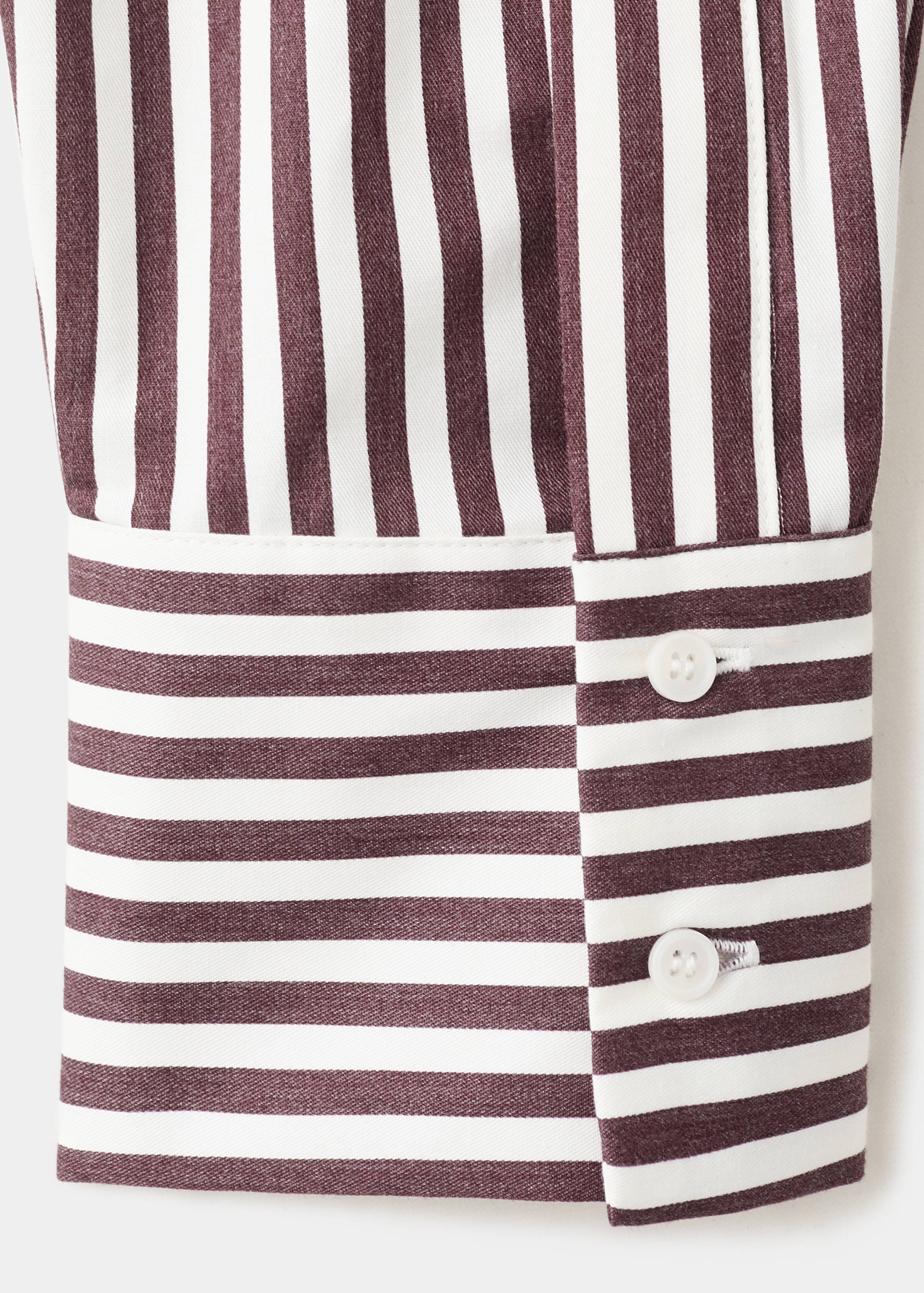 Striped cotton shirt - Details of the article 0