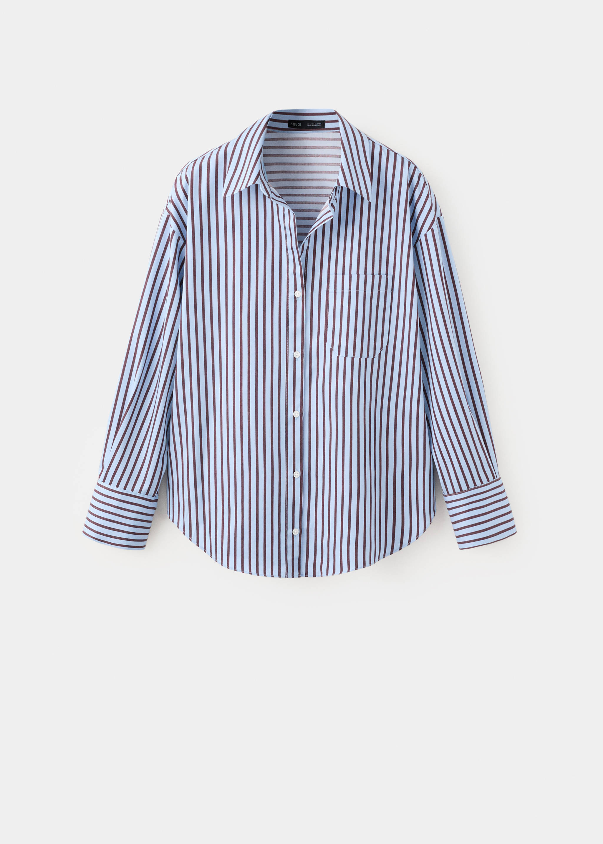 Striped cotton shirt - Article without model
