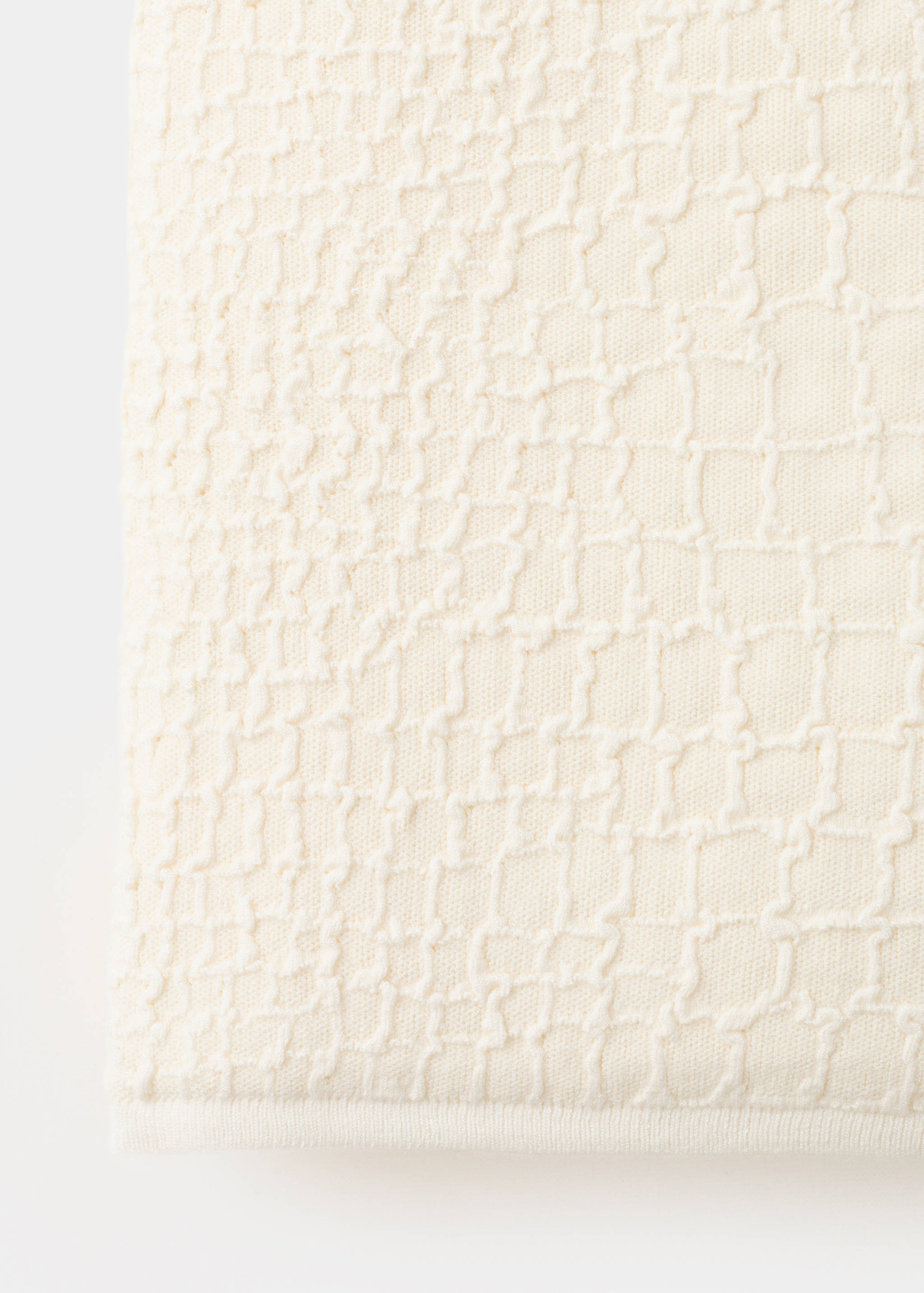 Textured knit top - Details of the article 0