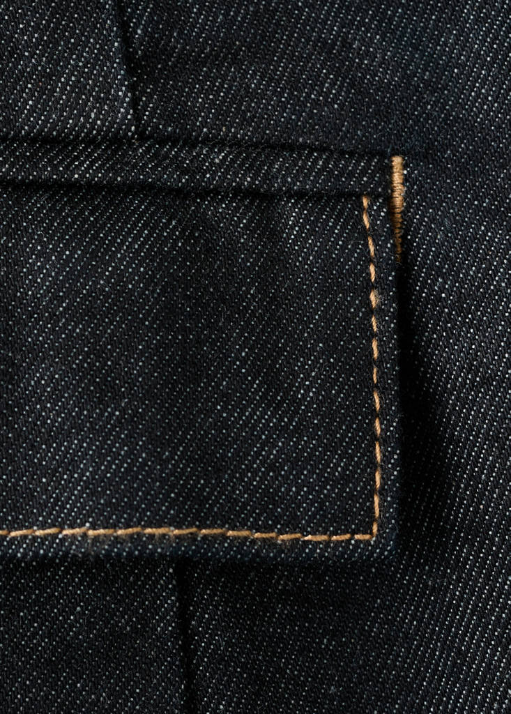 Strapless denim top — Open Blue