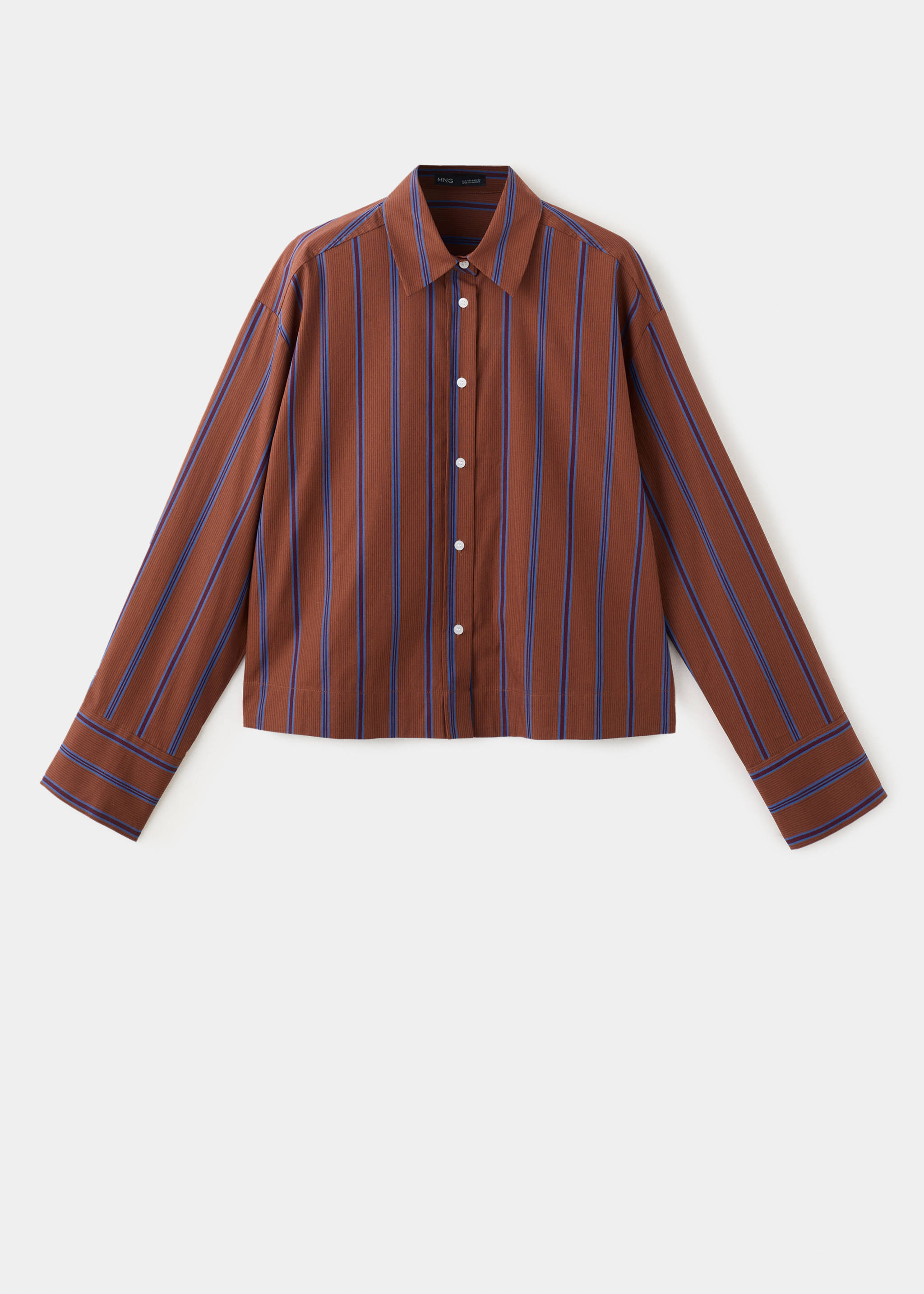 Striped cotton shirt - Article without model