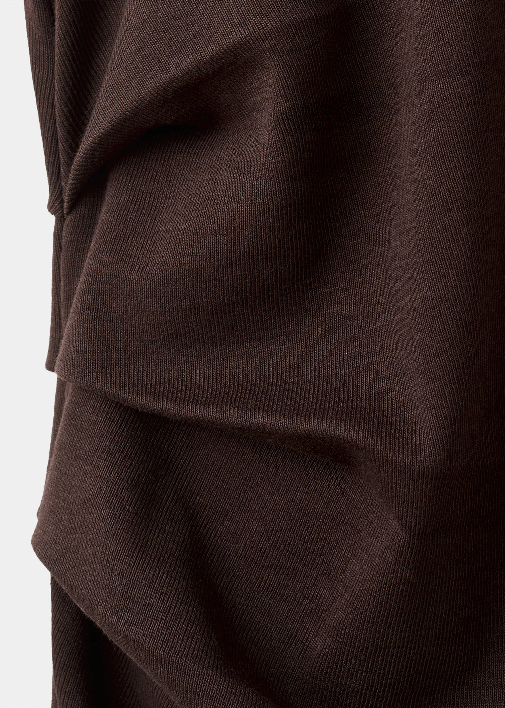 Cotton maternity dress - Details of the article 0, Brown. Ref: 27075829-00.