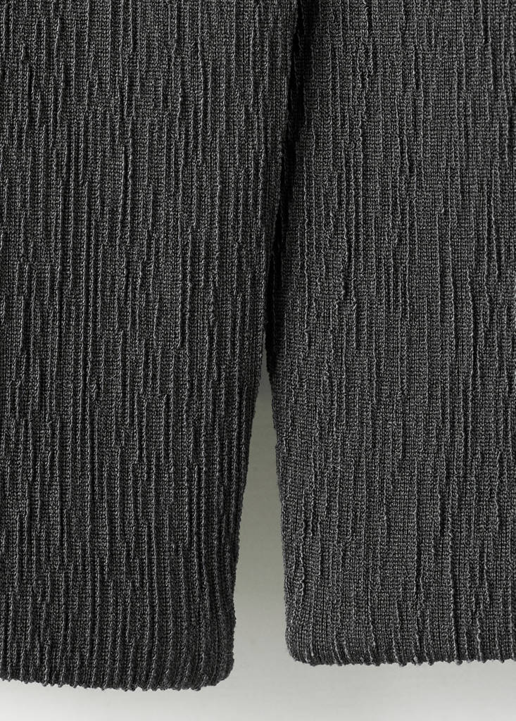 Peplum button waistcoat — Grey