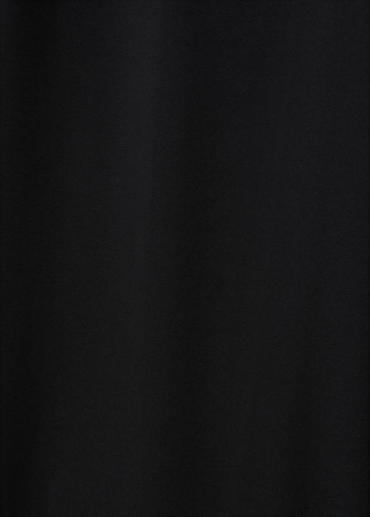 Straight-fit trousers with elastic waist — Black