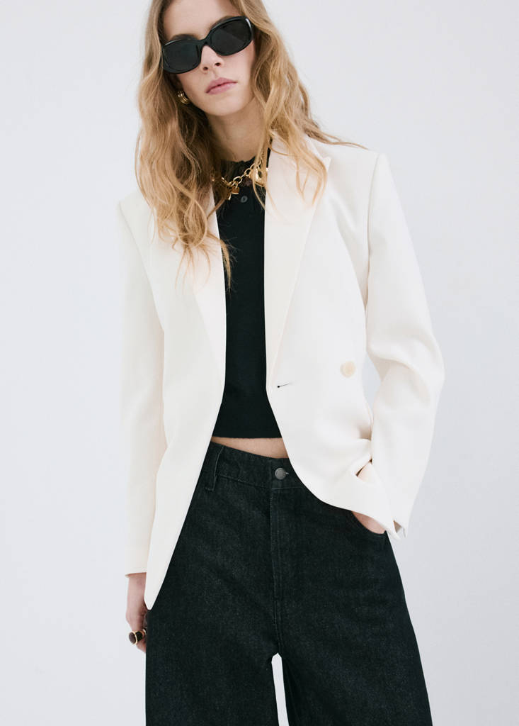 High-rise balloon jeans — Black